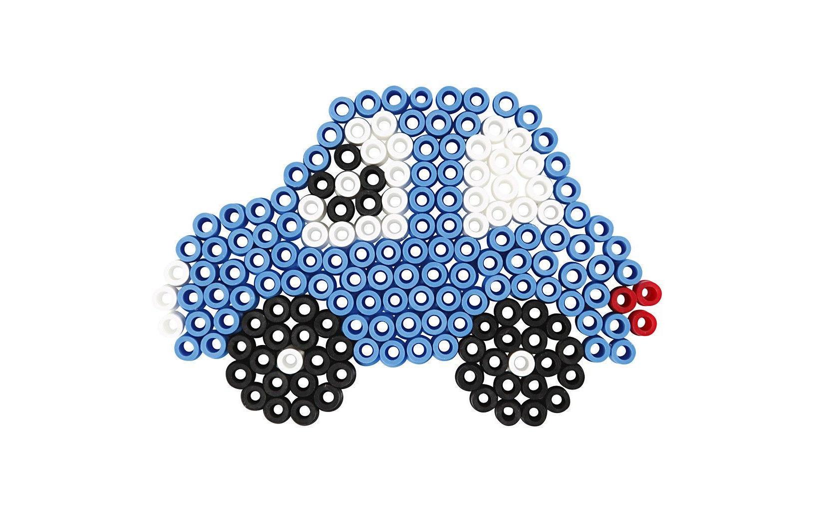 Creativ Company Steckplatten Jumbo, Tiere, Set à 5, transparent