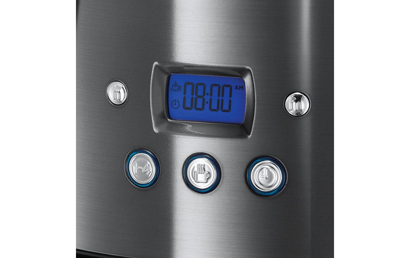 Russell Hobbs Luna Moonlight 23241-56 Filterkaffeemaschine – 14 Tassen, 1,5 l, Karaffe, Grau