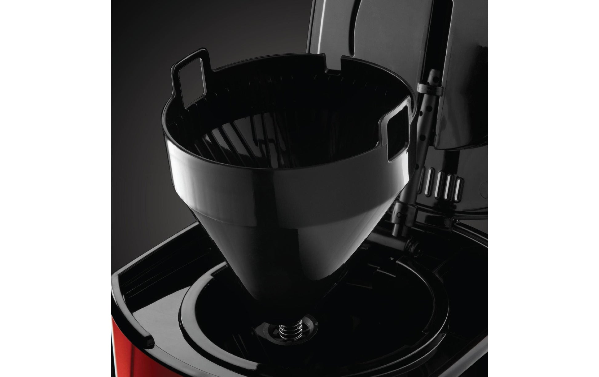 Russell Hobbs Luna Solar Filterkaffeemaschine – 12 Tassen, 1,5 l, Karaffe, Rot
