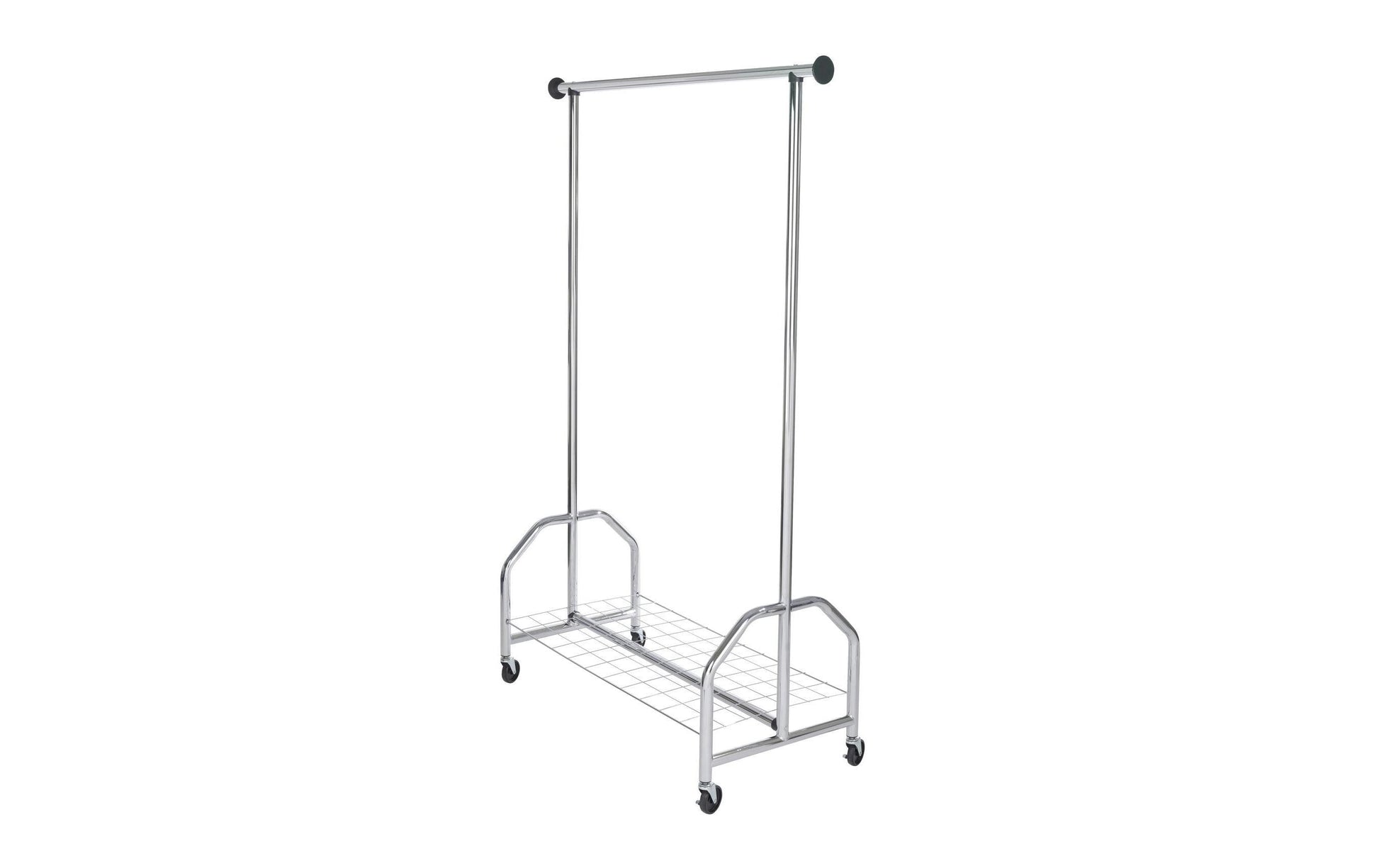WENKO Garderobenständer – Metall – Silber – 1'850 mm