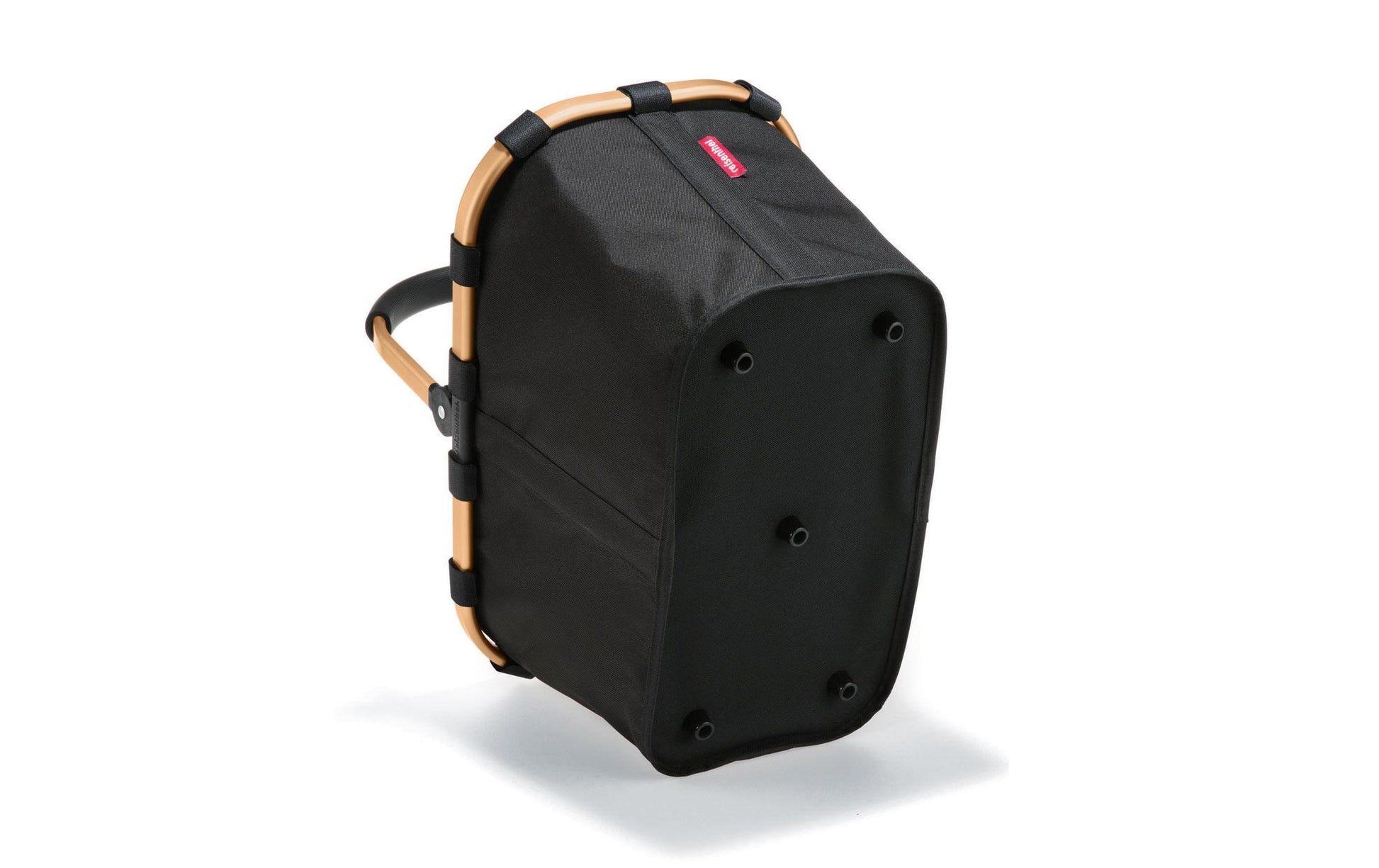 Reisenthel Stofftasche, Polyester, Schwarz/Gold, 480×290×280 mm
