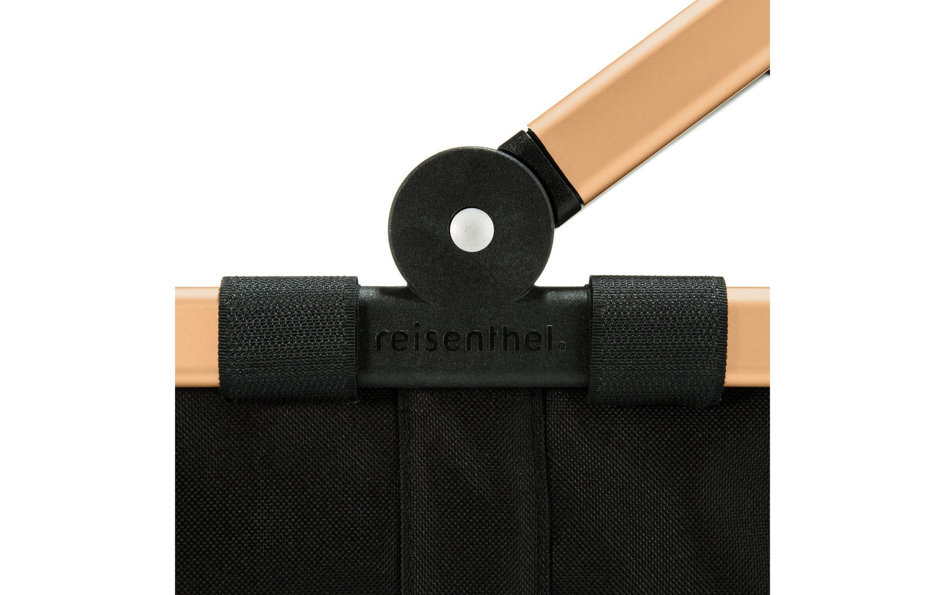 Reisenthel Stofftasche, Polyester, Schwarz/Gold, 480×290×280 mm
