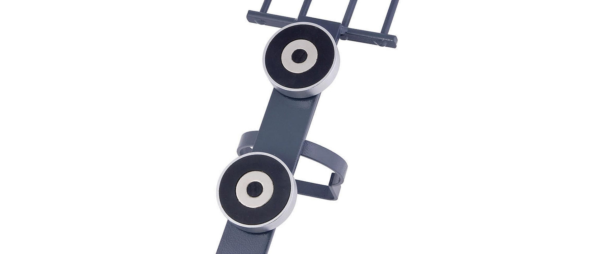 Kraftwerk 3929 Magnetleiste 400 mm – zur Wandmontage, schwarz, Metall