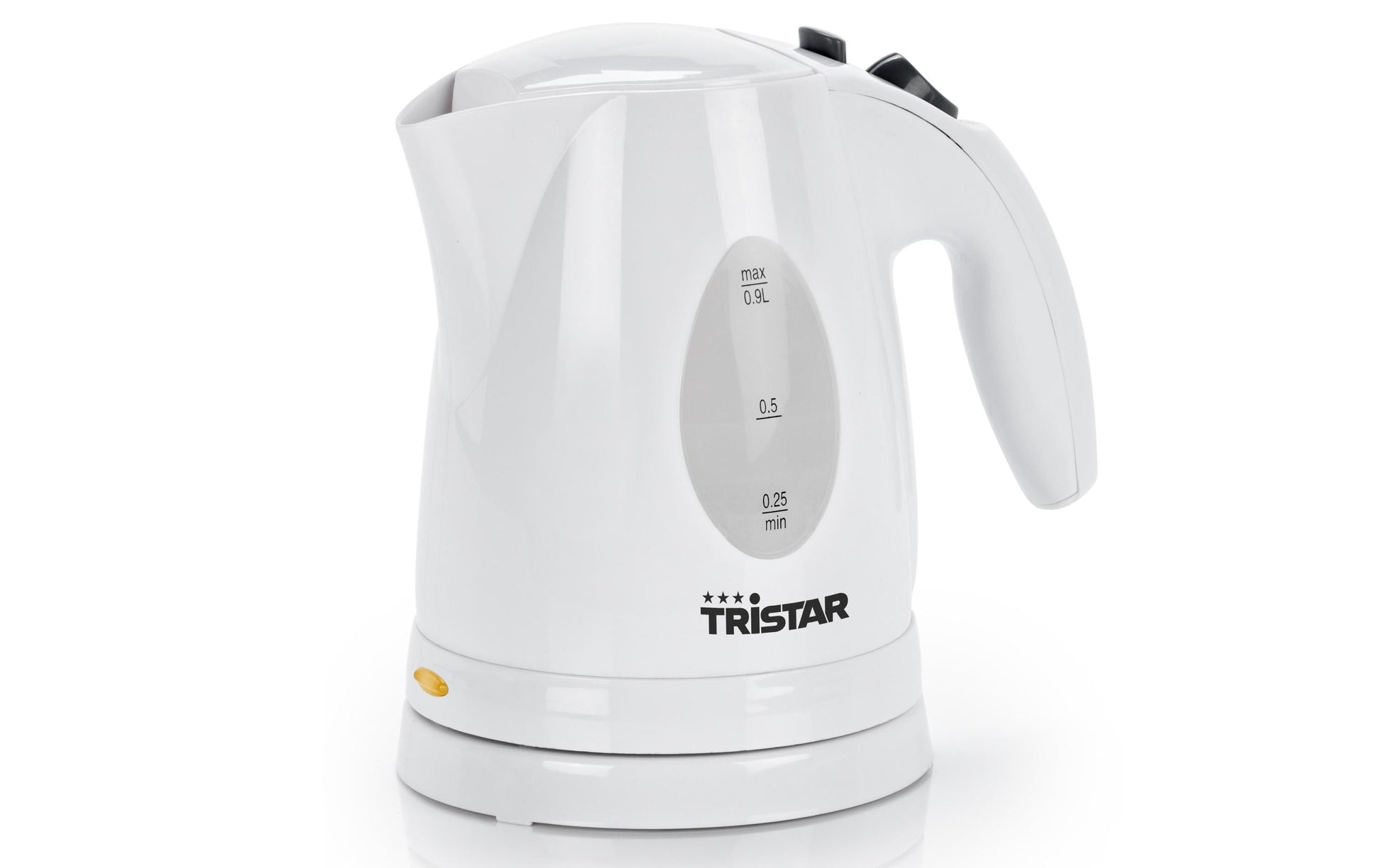 Tristar Wasserkocher – 0,9 l, Kunststoff, Weiss, WK-1331