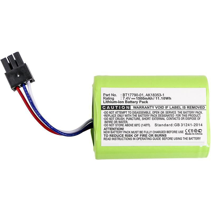 CoreParts Akku Li-Ion 7,4 V 1500 mAh, 11,1 Wh – für Comtec MX420L