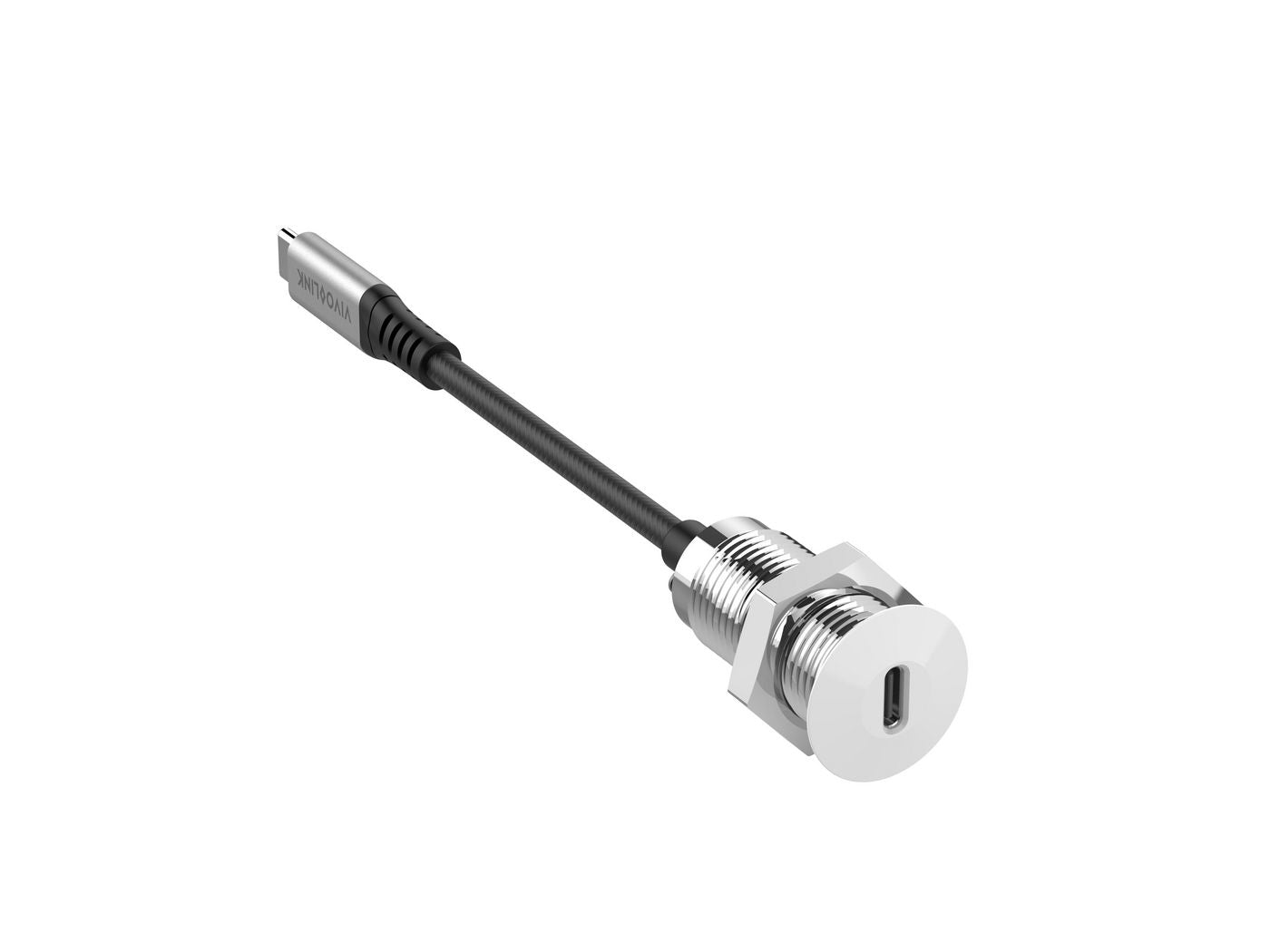 Vivolink PROUSBCMF0.3SOCKET-W – 0,3 m, USB-C, USB 3.2 Gen 2 (3.1 Gen 2)