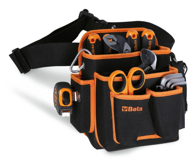 Beta 2005PA/U Gürteltasche – bestückt, 17-teilig, schwarz, Polyester