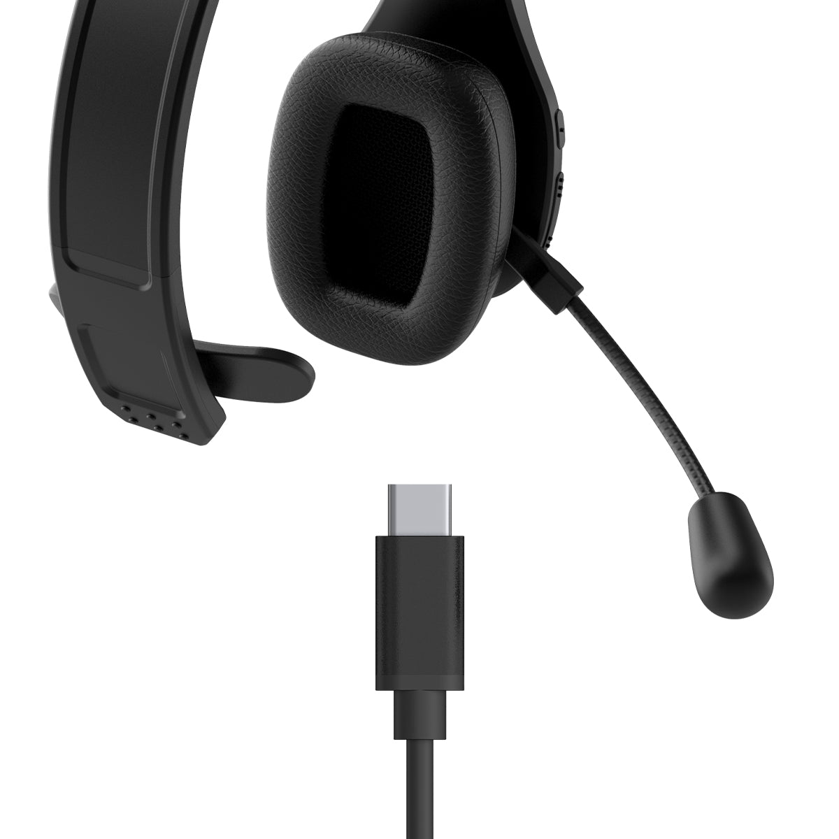 SPEEDLINK SONA BT SL870300B – On-Ear Gaming-Headset – Bluetooth, Noise-Cancelling-Mikrofon – Schwarz – bis 40