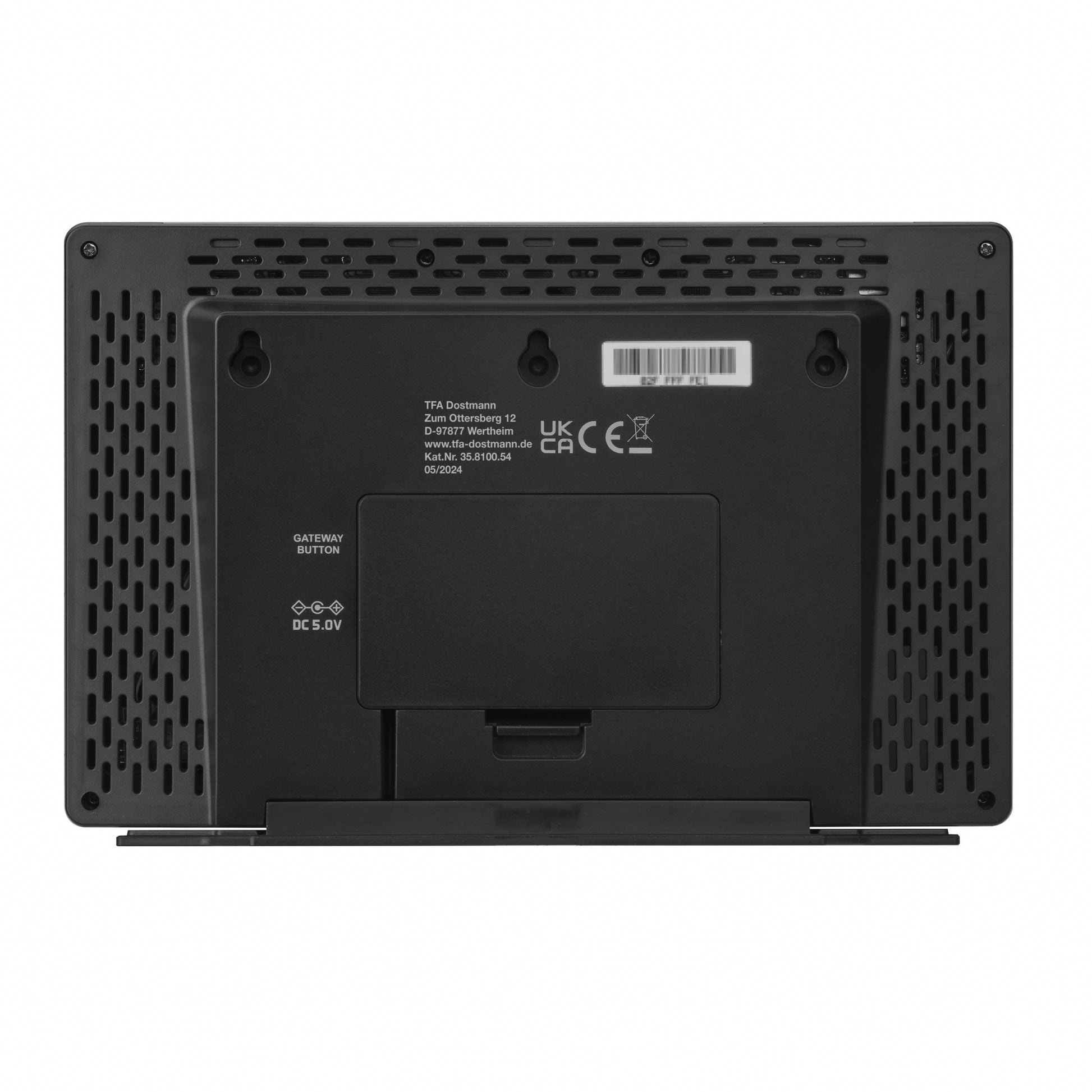 TFA-Dostmann TFA.me ID-02 Sensor-Gateway/Monitor – WLAN, −40–60 °C, 10–99 %, Innen/Aussen