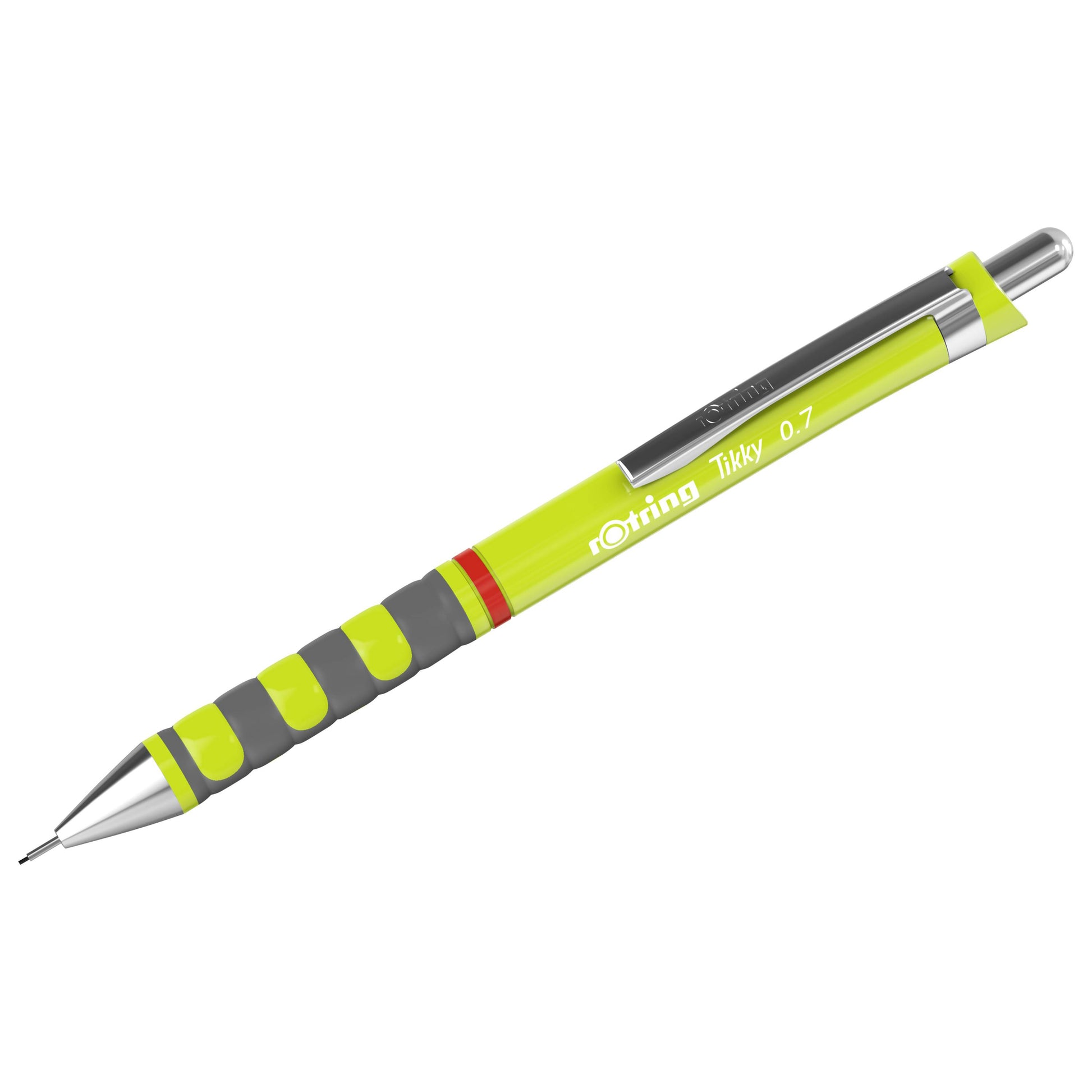 Rotring Tikky Druckbleistift – 0,7 mm – Limette – mit Radierer – 1er-Pack
