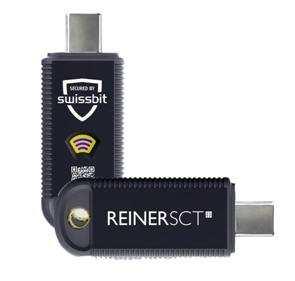 Reiner SCT FIDO Stick Pro USB-C – Authentifikator – FIDO2/U2F, USB-C, NFC, Schwarz, für CCID Smartcard