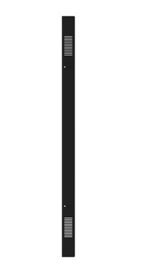 Hagor Display-Gehäuse – Hochformat, VESA 600×600 mm – für 65" Fernseher – Schwarz
