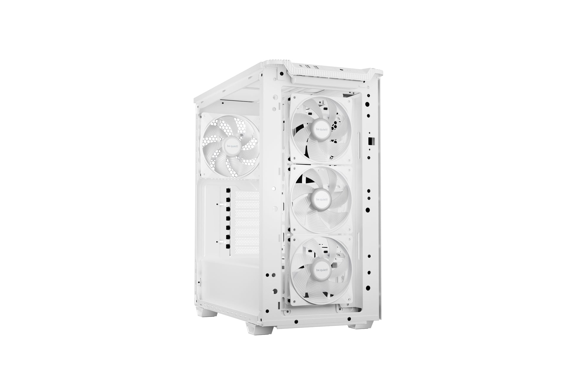 be quiet! be quiet Pure Base 501 LX – Midi-Tower – Weiss, ATX/mATX/Mini-ATX, 3×120/1×140 mm, 36,8 cm GPU