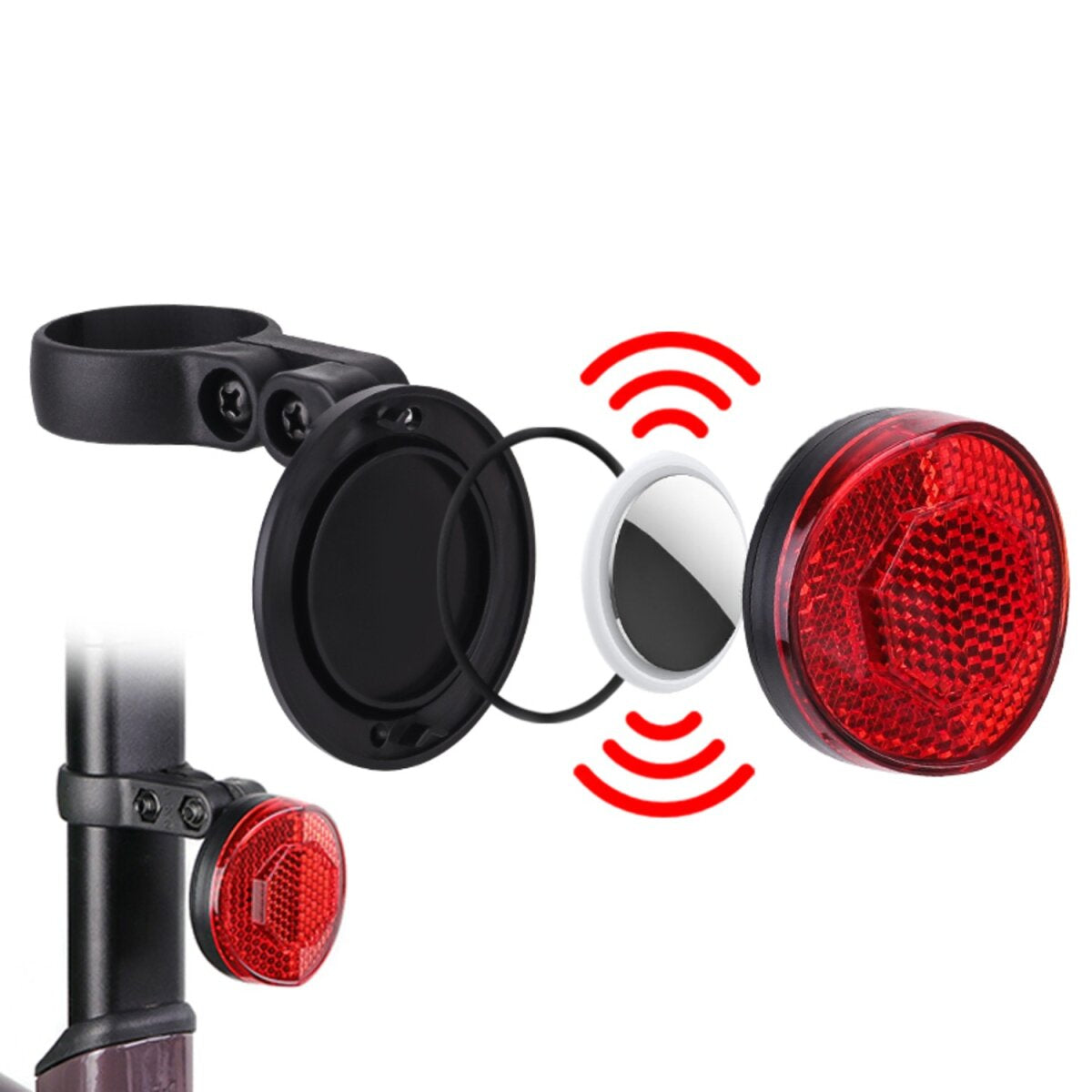 4smarts Tracker SkyTag – ABS, Weiss, für iPhone