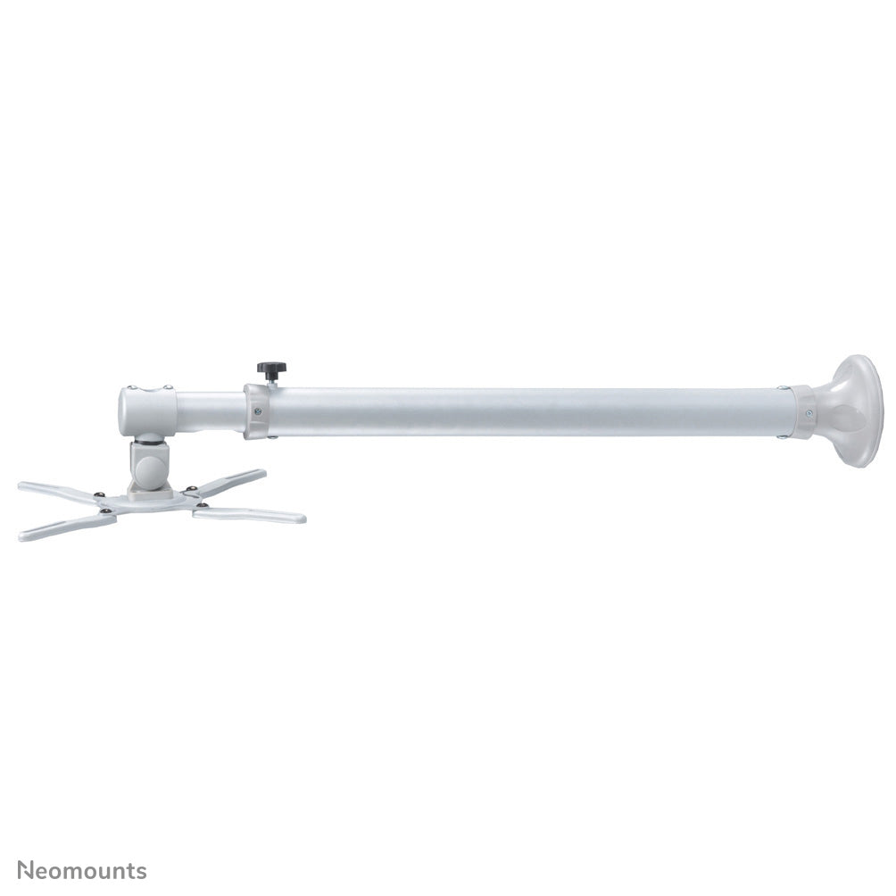 Neomounts Projektor-Deckenhalterung – 73,0–123,0 cm, 12 kg, schwenkbar, Silber
