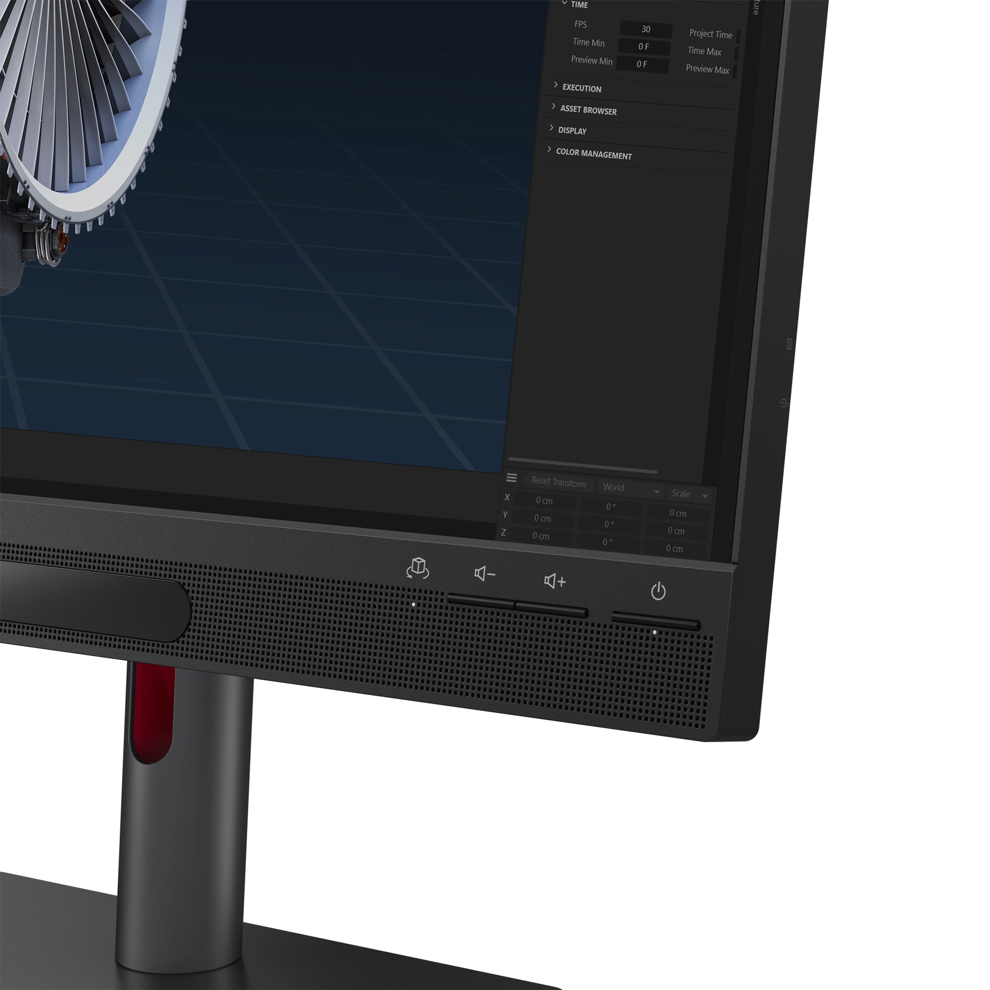 Lenovo ThinkVision 27 – Monitor, 27" 3840 × 2160 (UHD 4K), LED, Schwarz