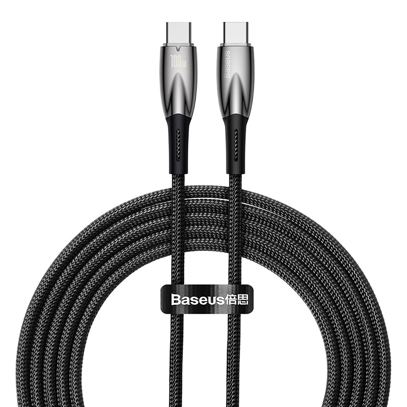 Baseus USB-Kabel, USB-C zu USB-C, 2 m, USB 2.0, für universelle Geräte