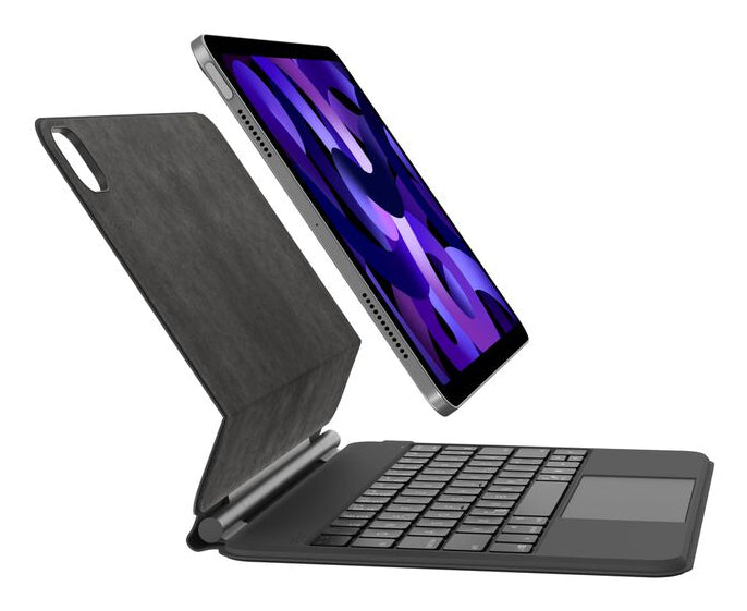 Belkin Tastatur-Case für Apple iPad Pro 11" (M4) – Bluetooth, QWERTZ (CH), mit Trackpad, Beleuchtung – Schwarz