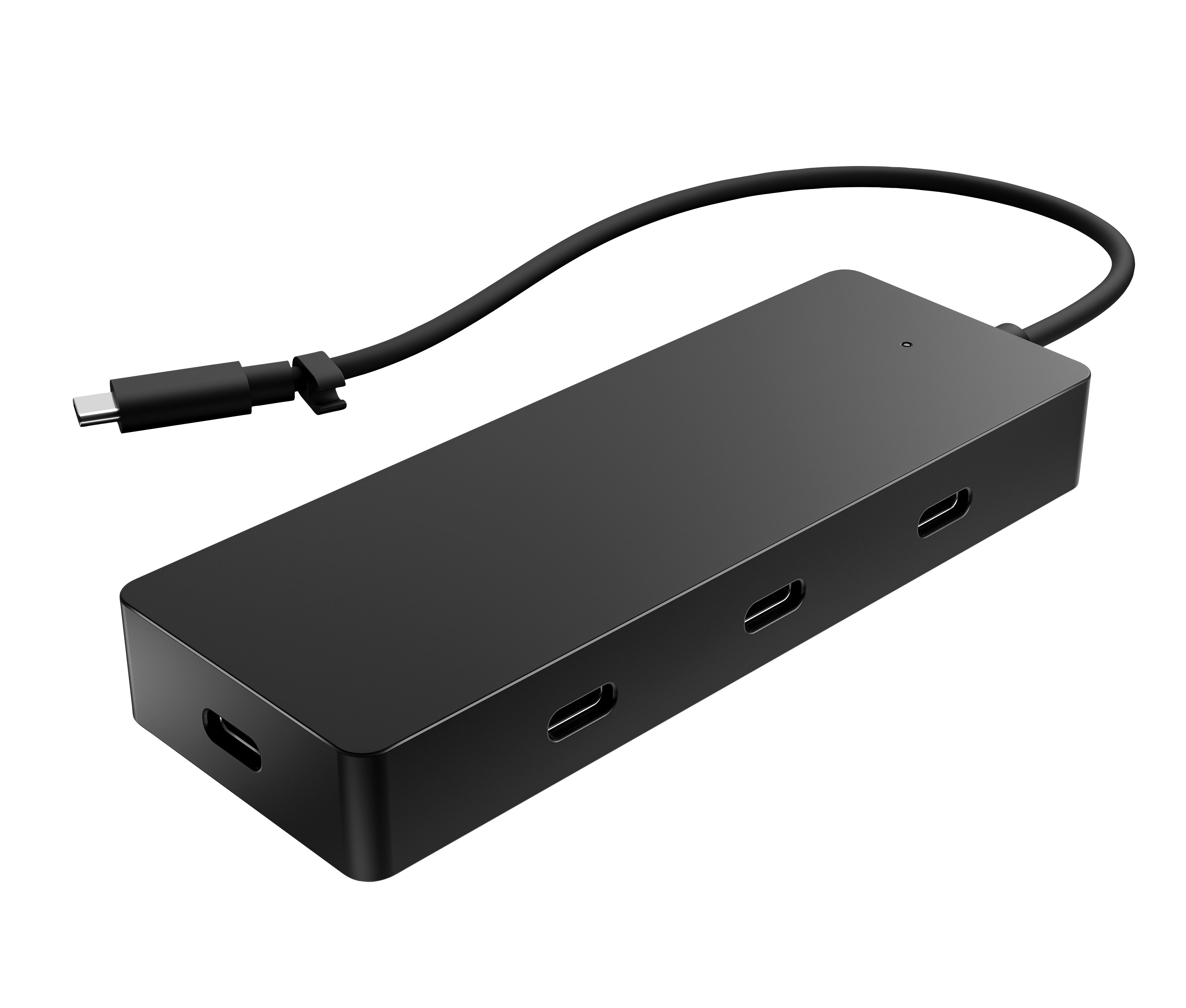 HP Multiport-Adapter – USB-C, 1× DP, 4× USB-C, 65 W PD, für Windows/Mac/ChromeOS