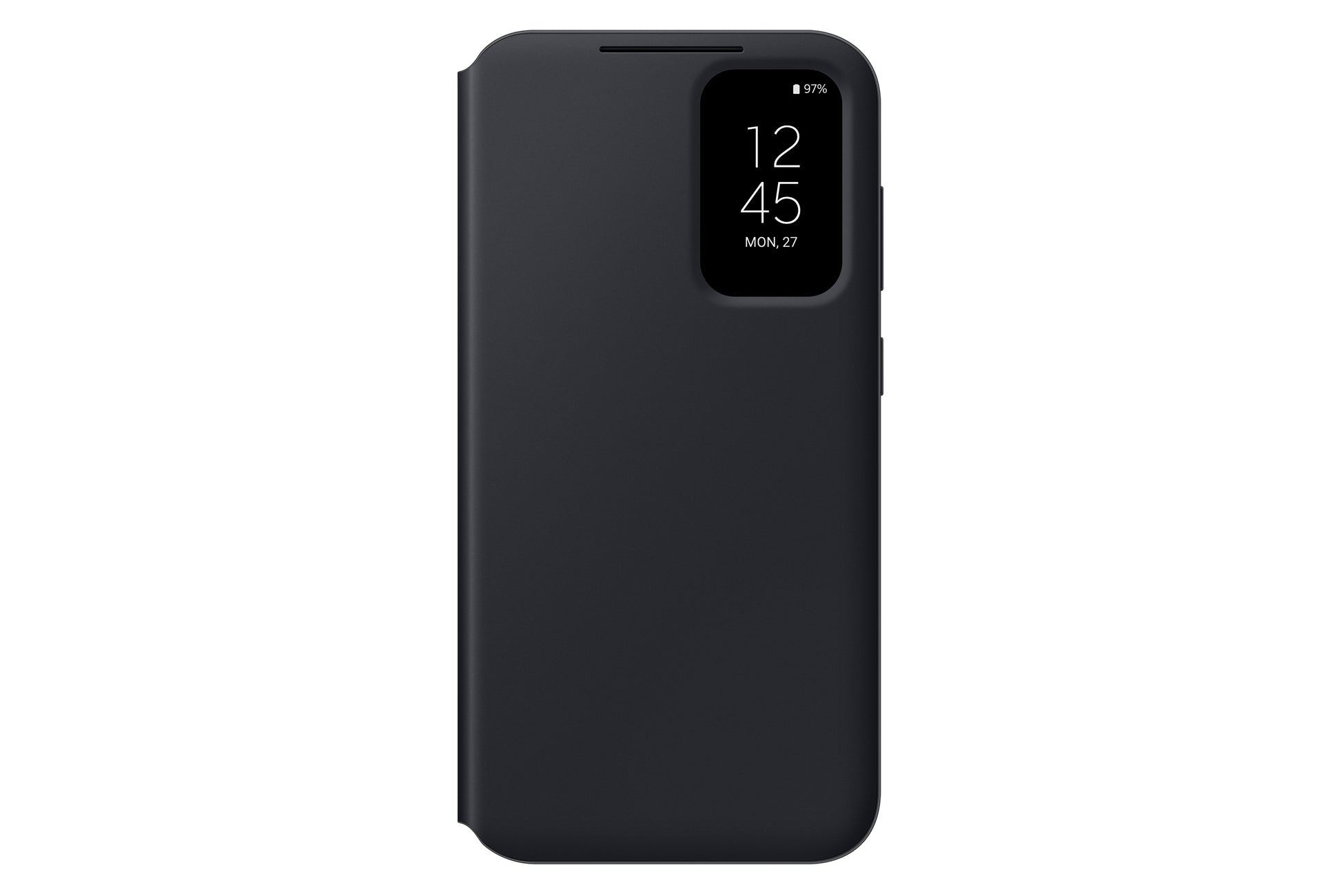 Samsung Booklet-Hülle – für Samsung Galaxy S23 FE – schwarz – mit Kartenfach, kratzresistent