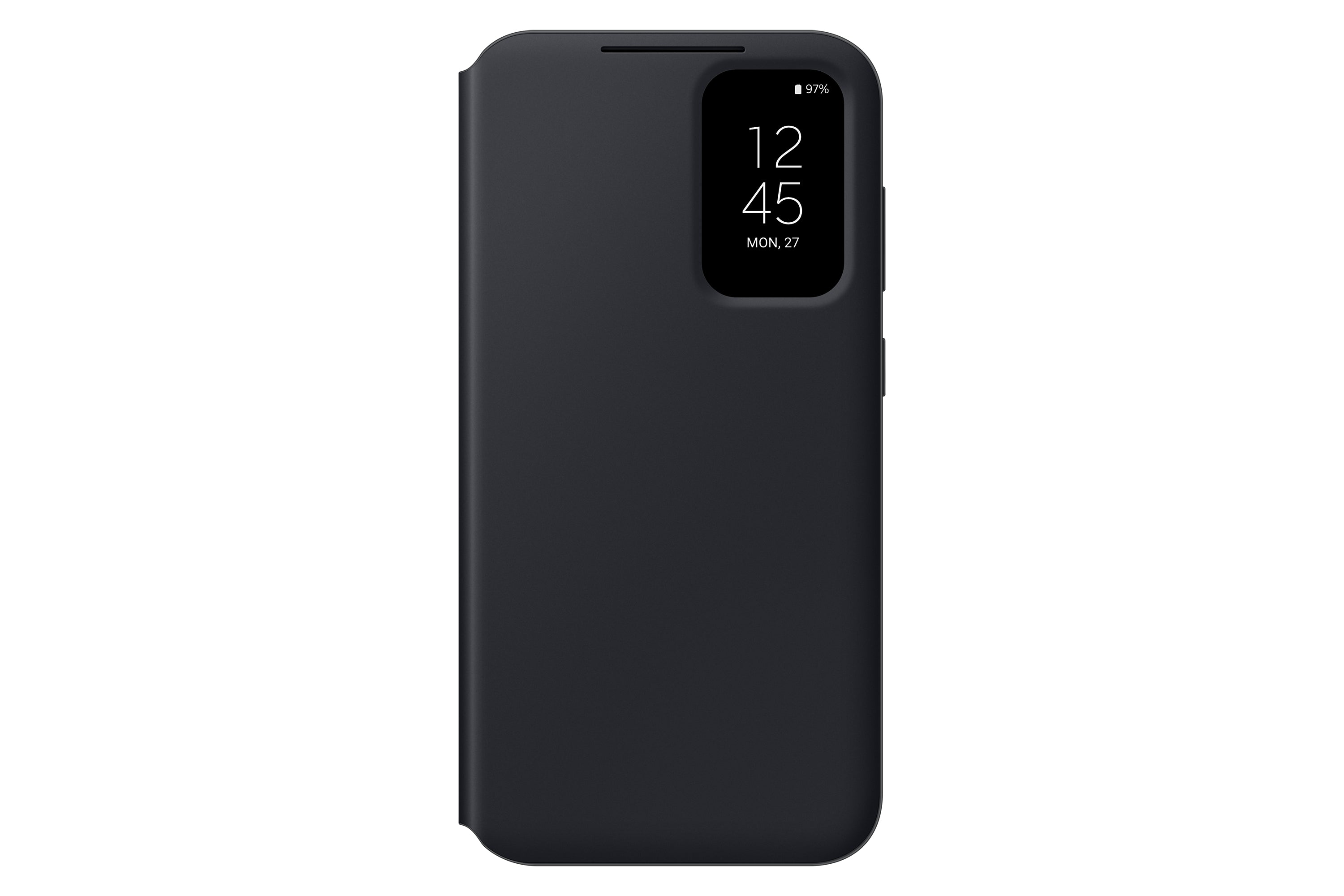 Samsung Booklet-Hülle – für Samsung Galaxy S23 FE – schwarz – mit Kartenfach, kratzresistent