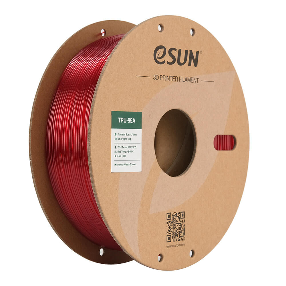 eSUN Filament TPU-95A Rot – 1 kg