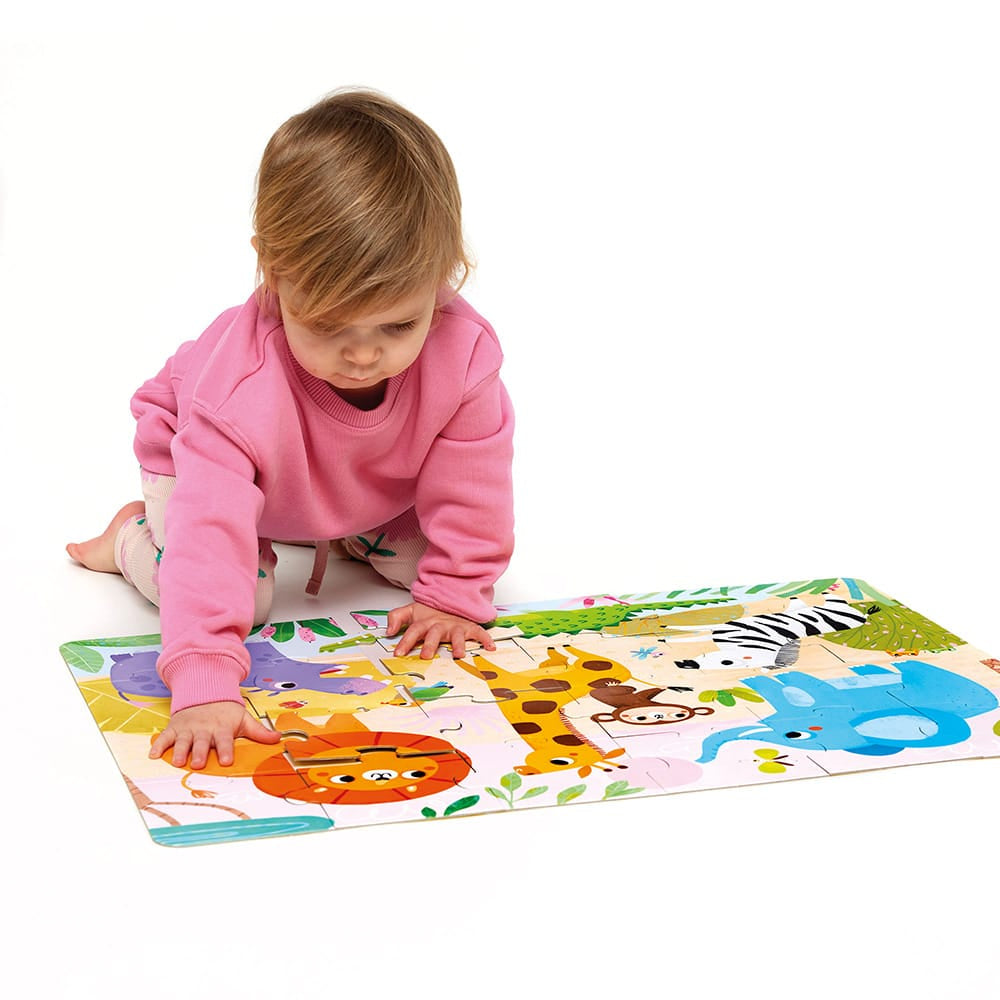 Banana Panda Wild Jumbo Puzzle – Logikspiel, 1 Spieler, ab 2 Jahren