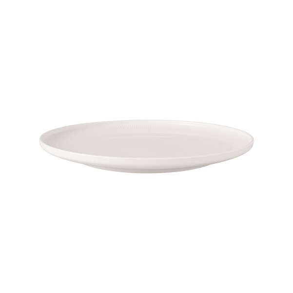 Villeroy & Boch Afina Speiseteller – Porzellan, weiss, Ø 27,2 cm, mikrowellengeeignet, spülmaschinenbeständig