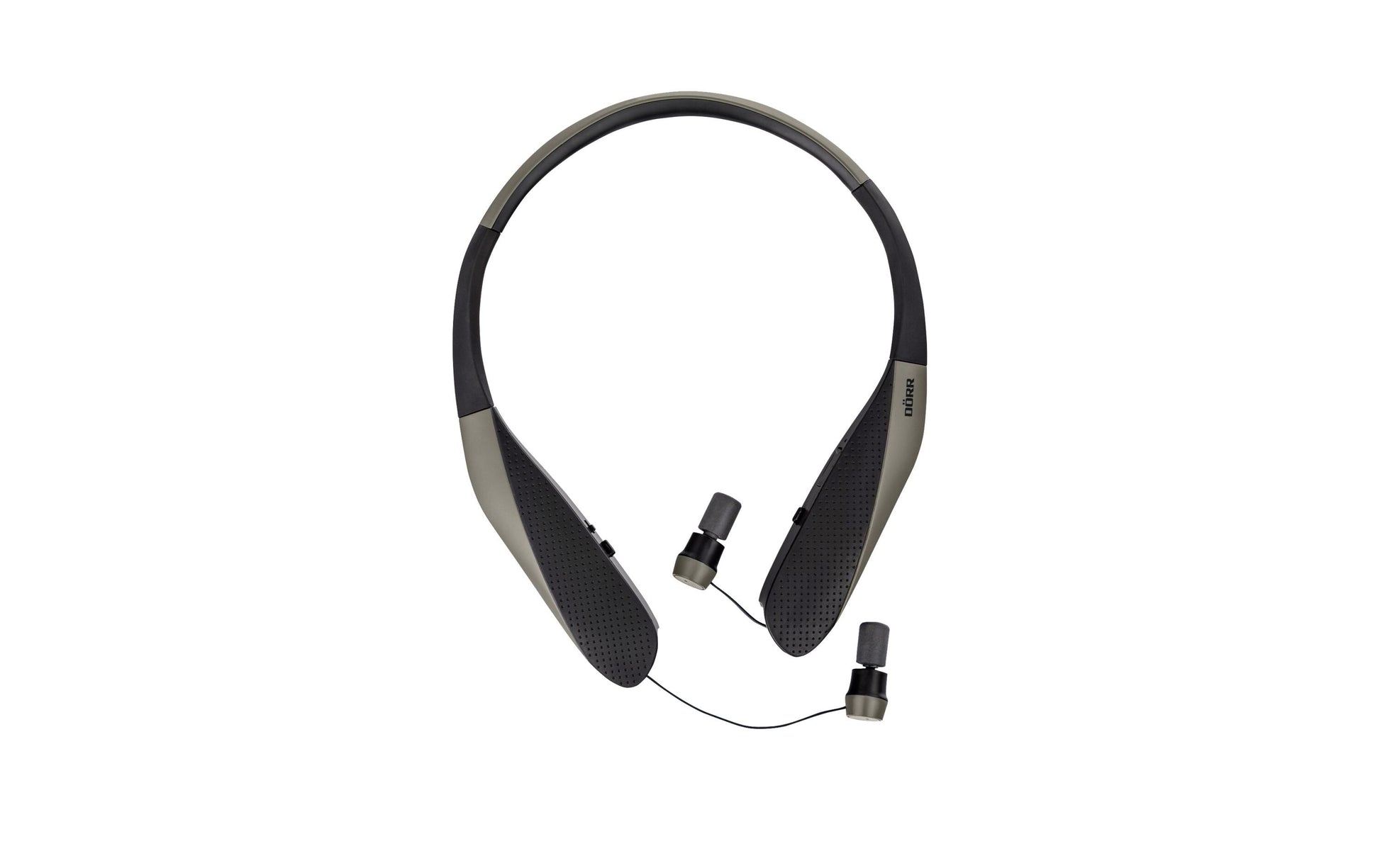 Dörr E-Silence GS-31 Elektronischer Kapselgehörschutz – Mikrofon – SNR 34 dB – Schwarz/Khaki