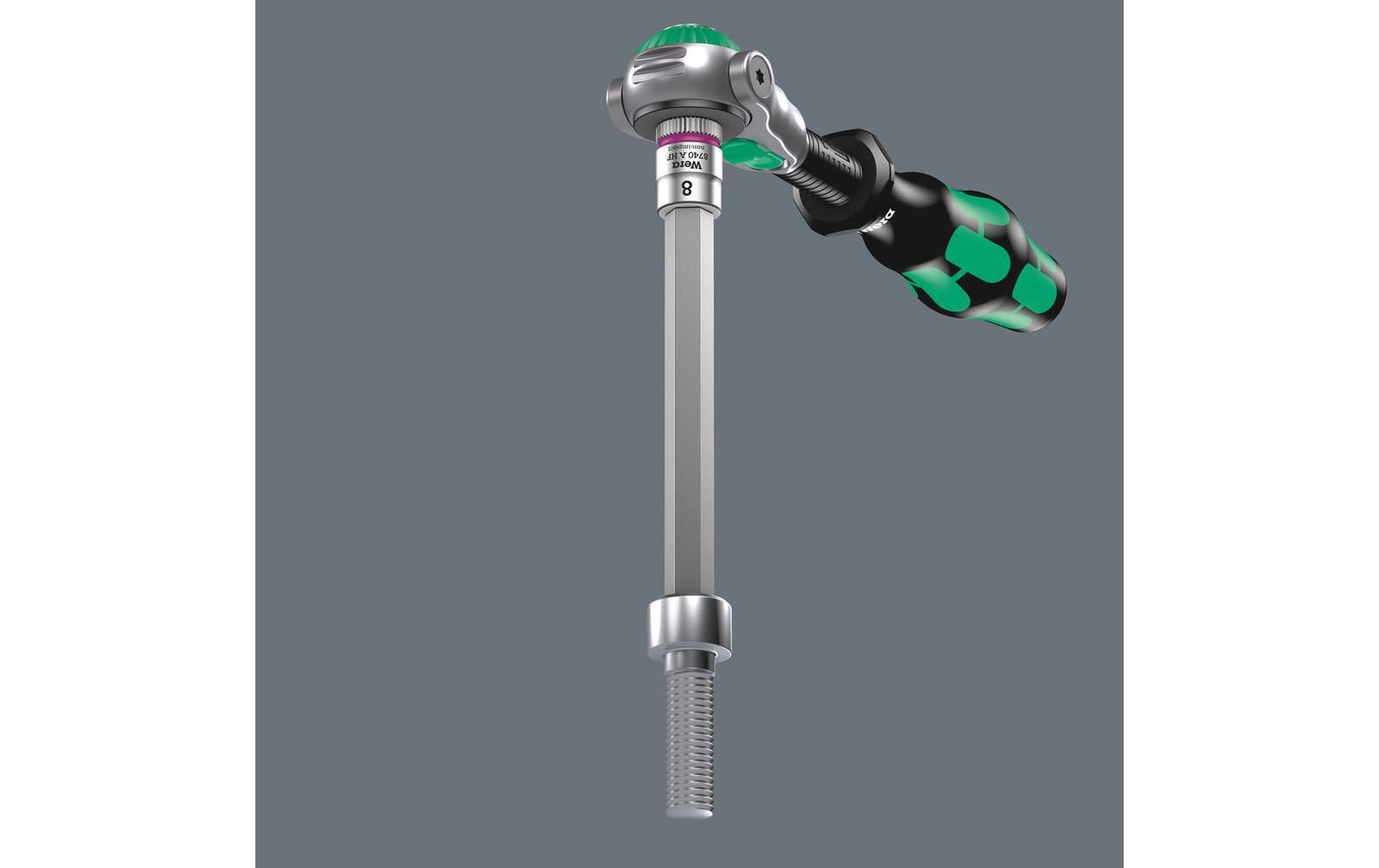 Wera Zyklop – Stecknuss-Satz 1/4", 4–8 mm, 5-teilig, Box, 8740 A HF 1