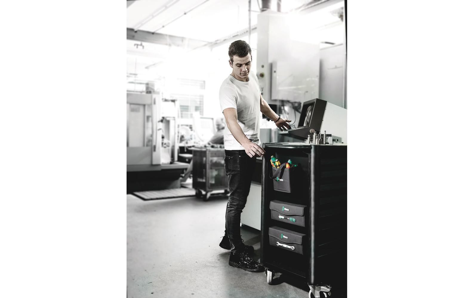 Wera Kraftform 2go – Multi-Bit-Schraubenzieher-Set PZ/SL, 11-teilig, Etui, 300