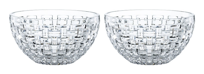 Nachtmann Dessertschale Bossa Nova – 2er Set, 750 ml, Ø 15 cm, Glas, Transparent, spülmaschinenfest