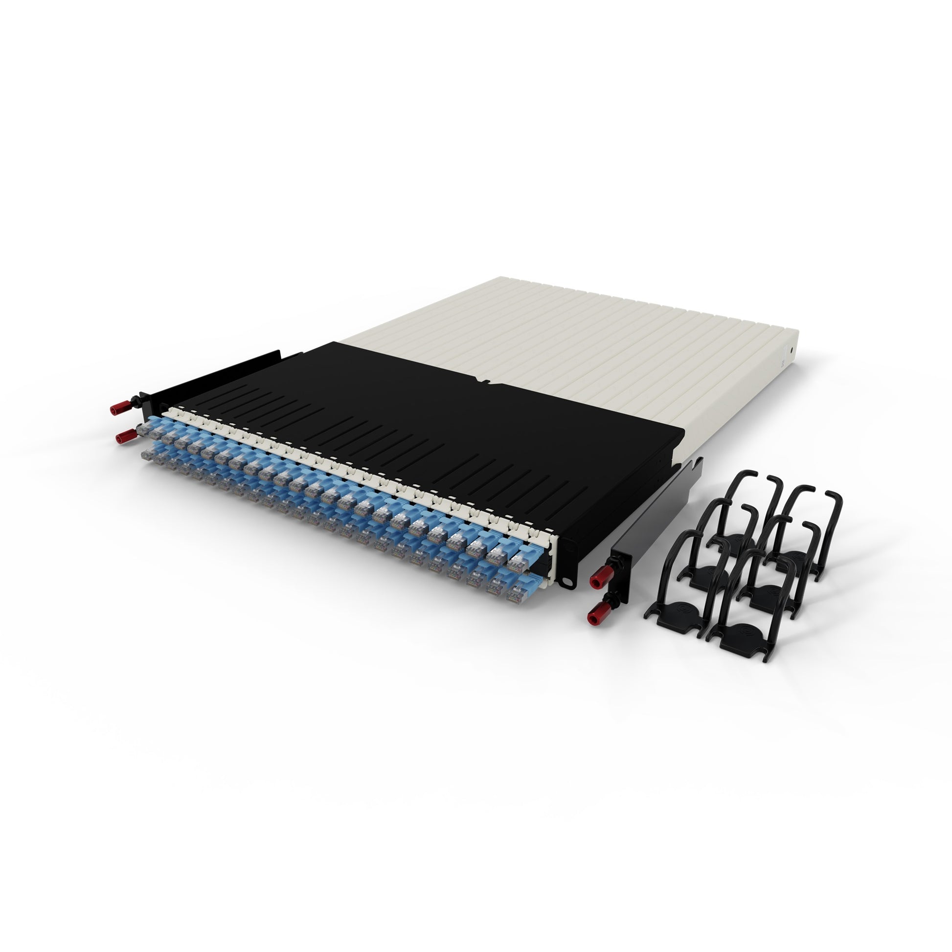 Patchbox 30RU Netzwerkkabel – Blau, geschirmt