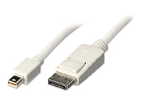 Lindy MiniDP–DP Videokabel – 2 m, weiss