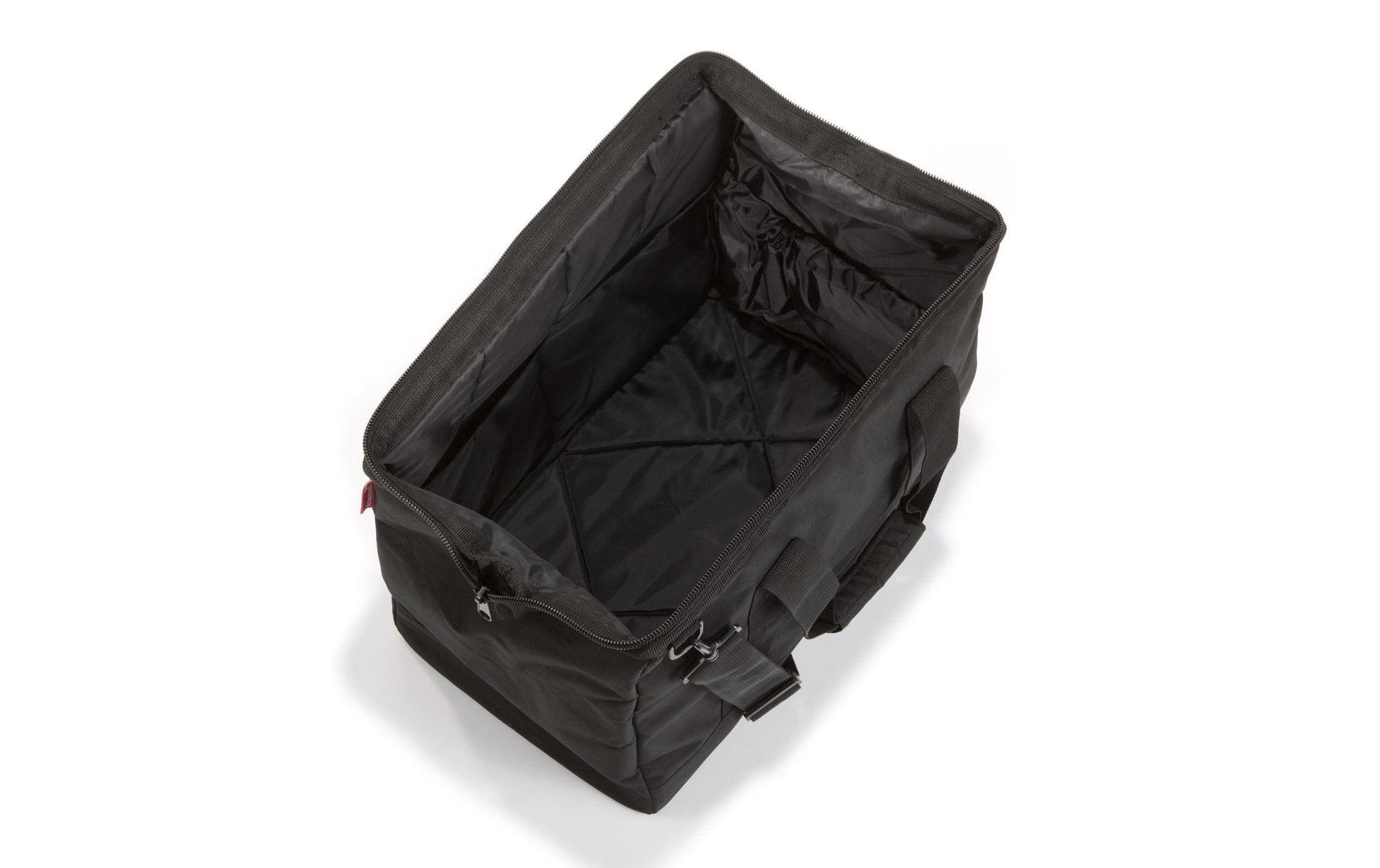 Reisenthel Umhängetasche Allrounder L – 30 l, Polyester, Schwarz, 48 × 39,5 × 29 cm