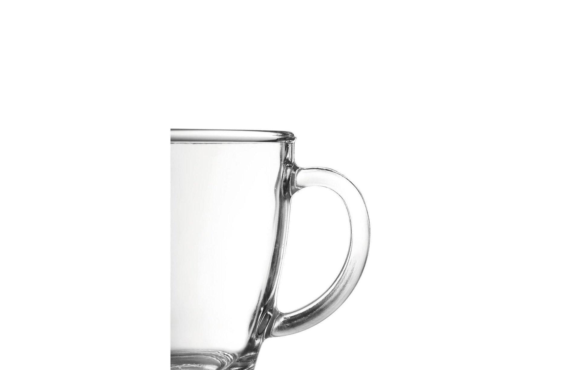Montana Kaffeetasse Soul – 2er Set, 380 ml, Ø 9,2 cm, Glas (Kalk-Natron), Transparent, spülmaschinenfest