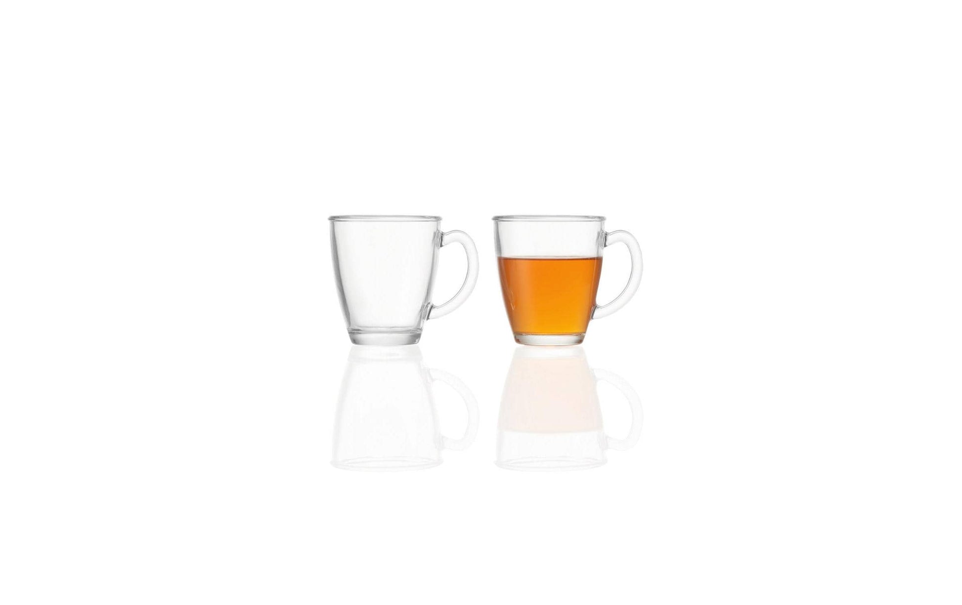 Montana Kaffeetasse Soul – 2er Set, 380 ml, Ø 9,2 cm, Glas (Kalk-Natron), Transparent, spülmaschinenfest
