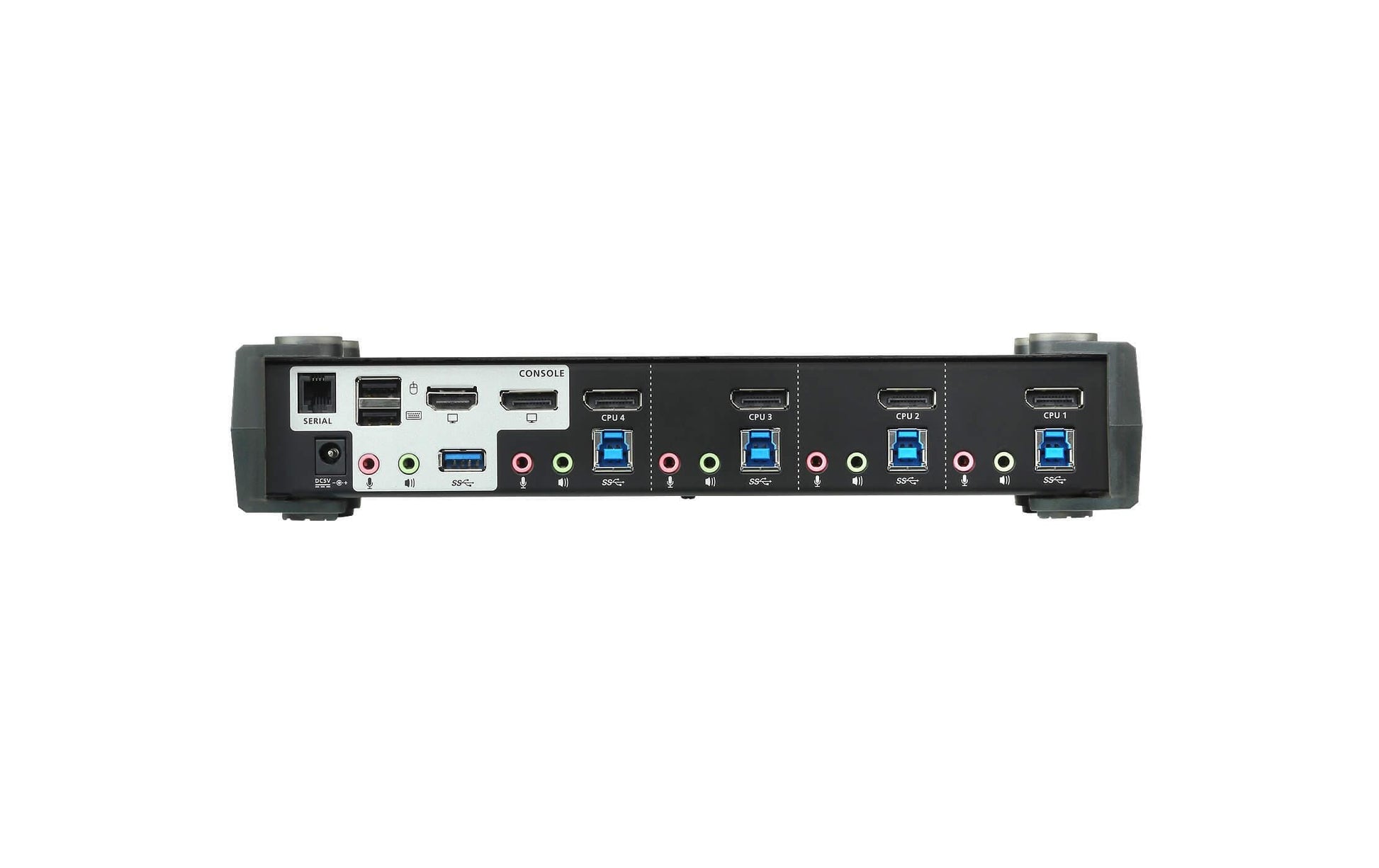 ATEN CS1924M – KVM-Switch, DisplayPort/USB/Audio, 4K (4096 × 2160)