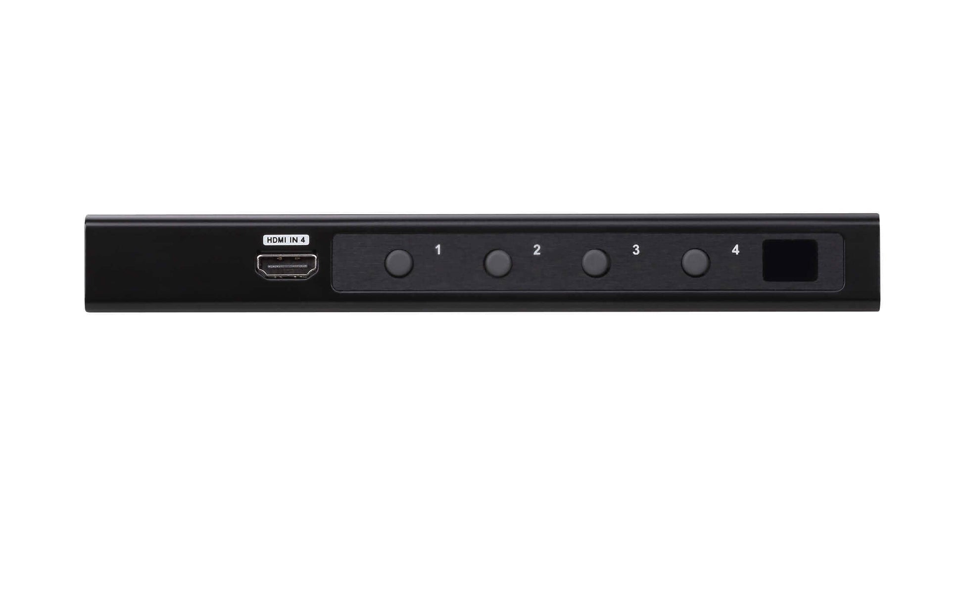 ATEN VS481C – HDMI-Switch – 4K UHD, HDMI 2.0, 4 Eingänge, 1 Ausgang – Schwarz, Metall