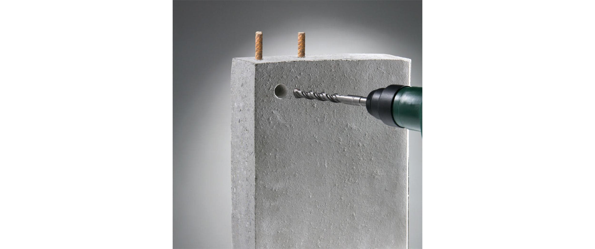 kwb SDS Plus Hammerbohrer-Set 4-tlg., 5/6/8/10 mm – 110 mm – für Mauerwerk & Beton