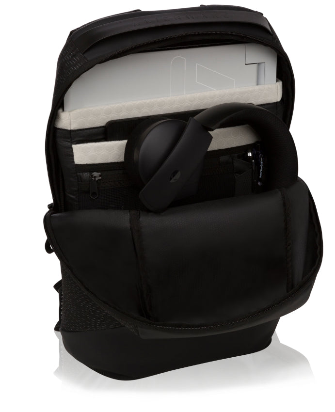 Alienware Notebook-Rucksack AW323P – für 17", 18 l – Schwarz, 320 × 480 × 150 mm