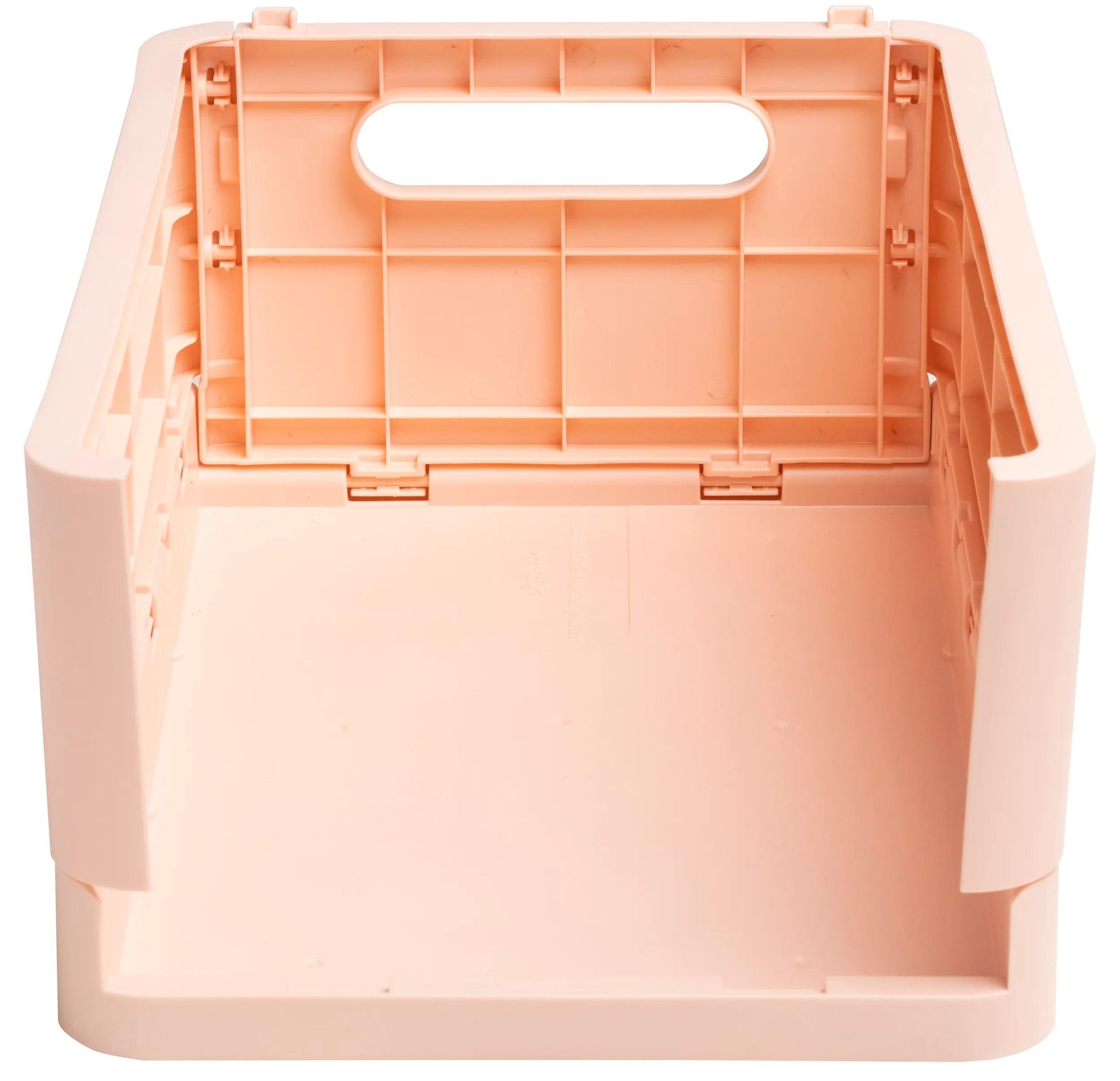 Exacompta Aufbewahrungsbox B 276 × H 120 × T 188 mm – für A5+, mit Tragegriff, stapelbar, Nude, PP