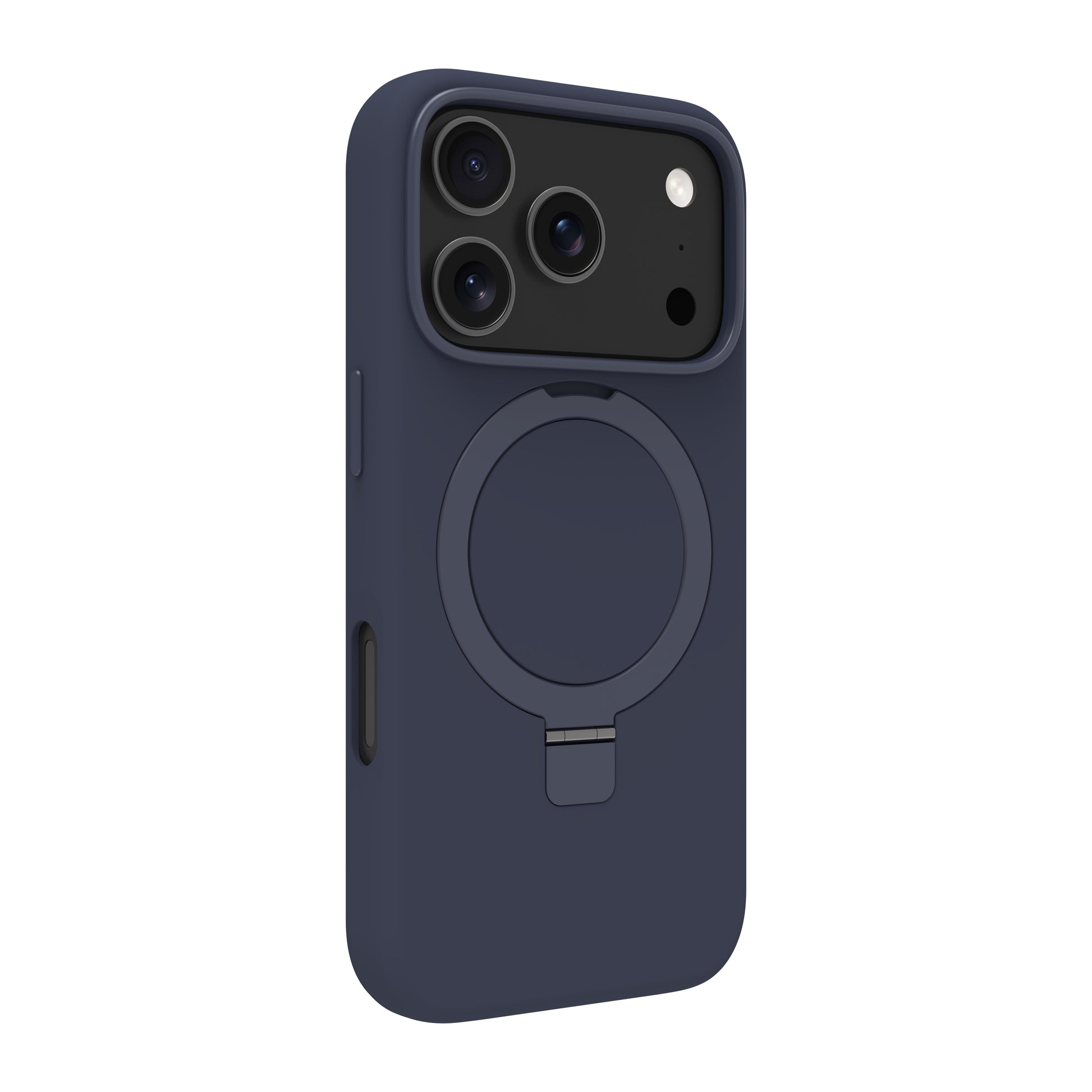 dbramante1928 Roskilde MS Kick ICON – Backcover – für Apple iPhone 17 Pro, Dunkelblau, bis 1,2 m sturzsicher