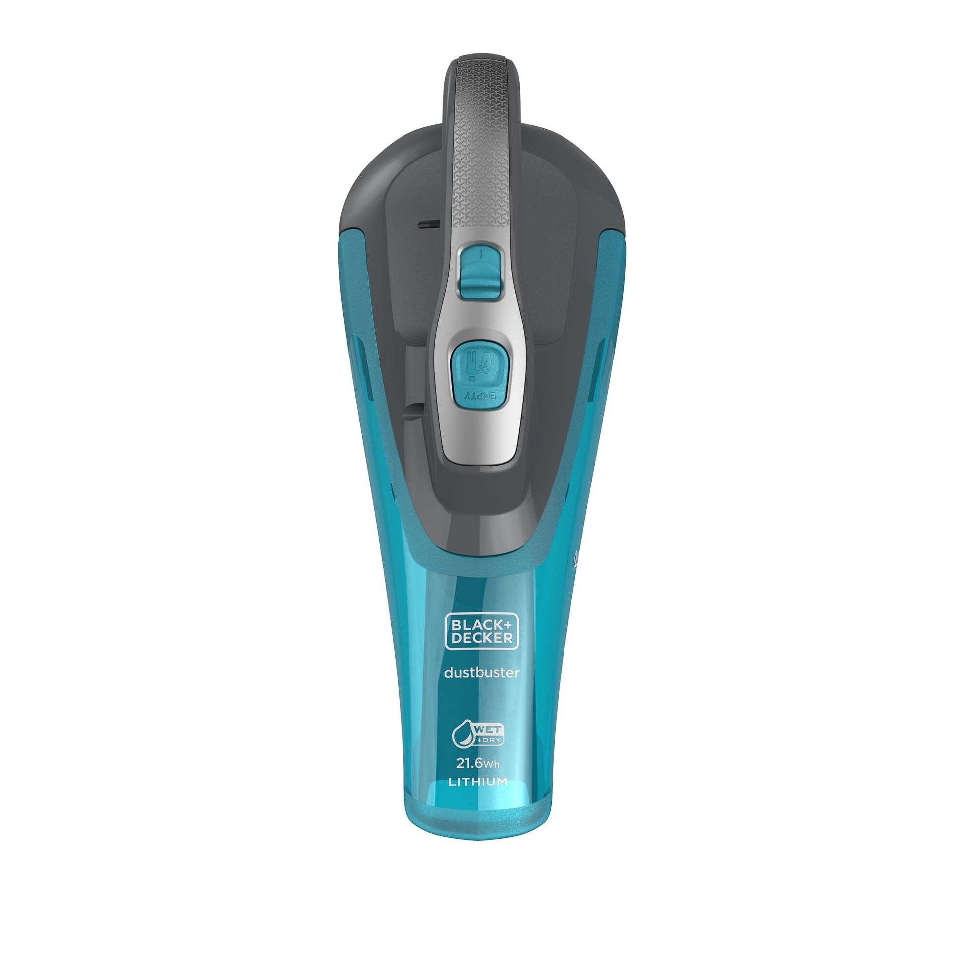 Black & Decker Black+Decker WDA320J – Akku-Handstaubsauger – Nass/Trocken, 10,8 V, 10 min, 0,24 l – Schwarz/Türkis