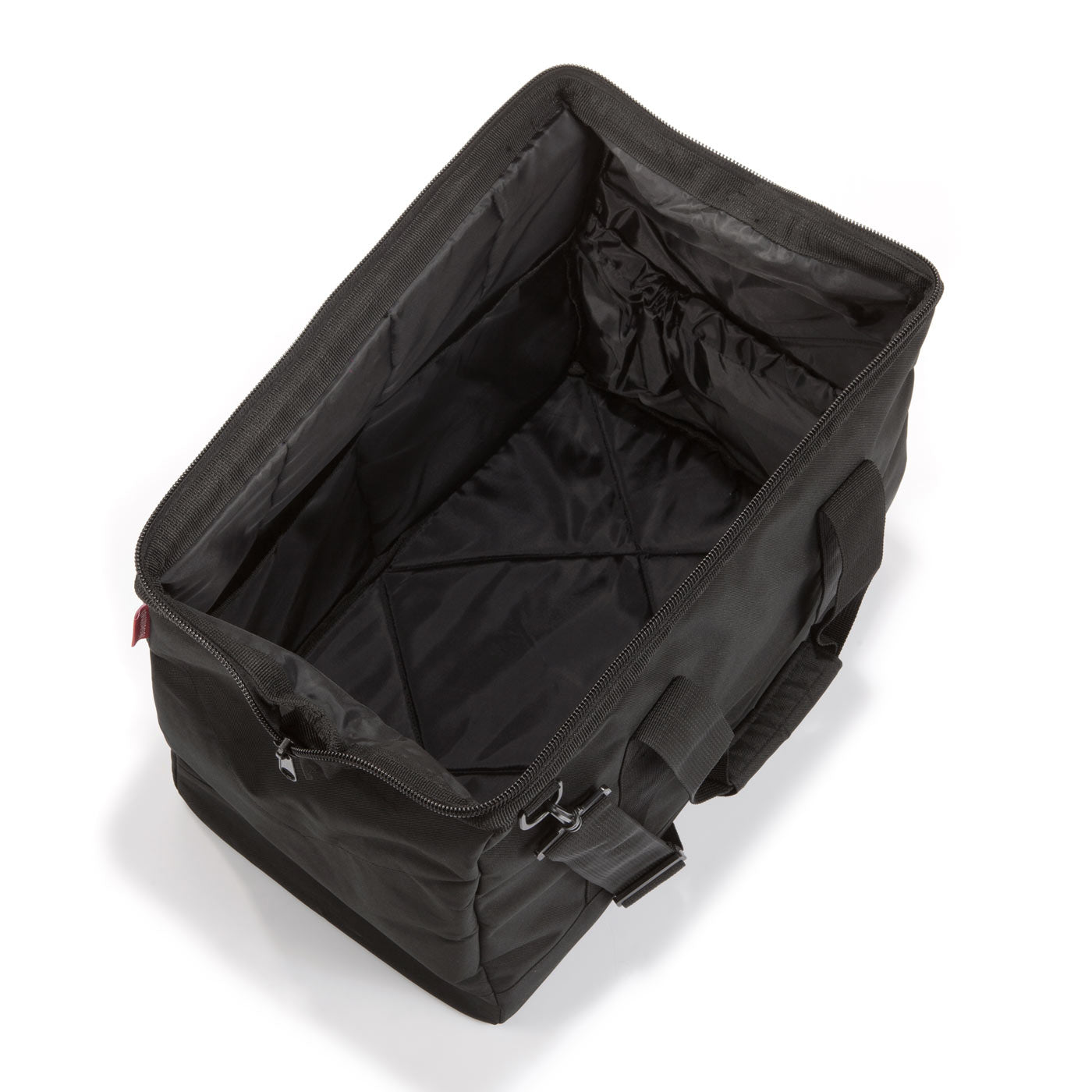 Reisenthel Umhängetasche Allrounder L – 30 l, Polyester, Schwarz, 48 × 39,5 × 29 cm