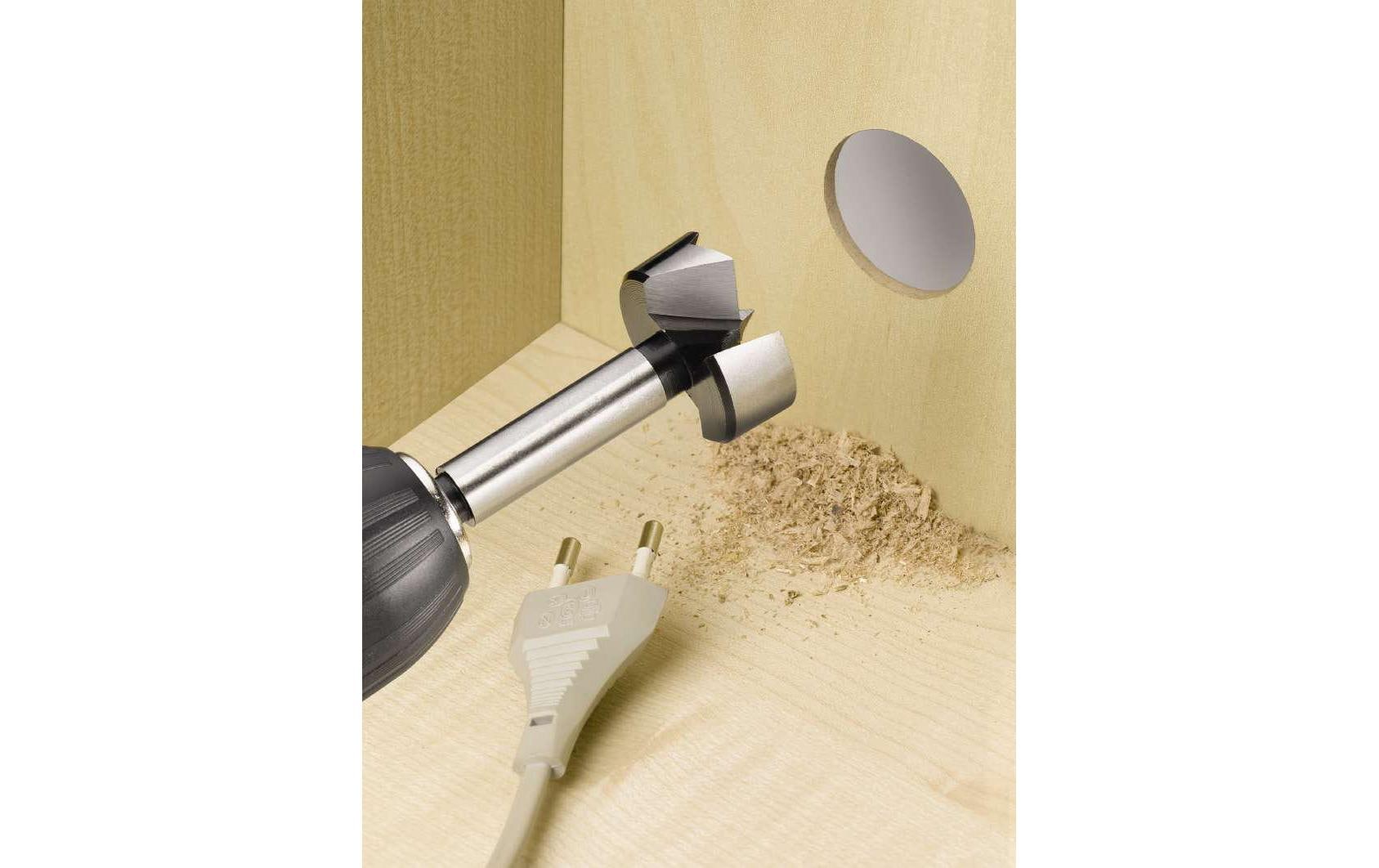 kwb Forstnerbohrer 20 mm Stahl Zylinderschaft 8 mm – für Holz