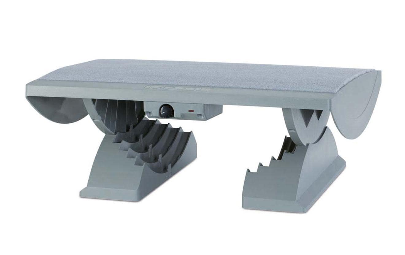 MAUL Fussstütze – grau – 450 × 390 mm – Kunststoff, rutschfest