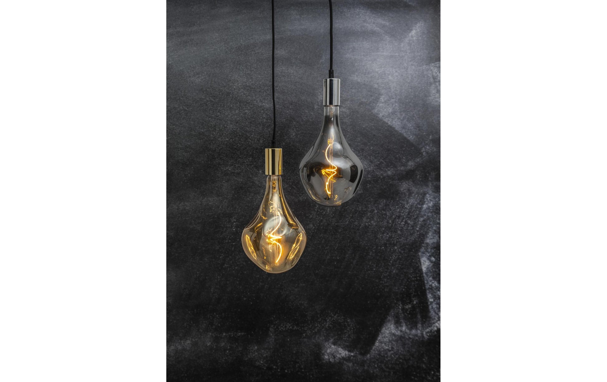 Star Trading Leuchtmittel E27 A165 – Warmweiss 2000 K, 220 lm, 3,8 W, dimmbar – IP44 – 1 Stk. – Gold, Glas
