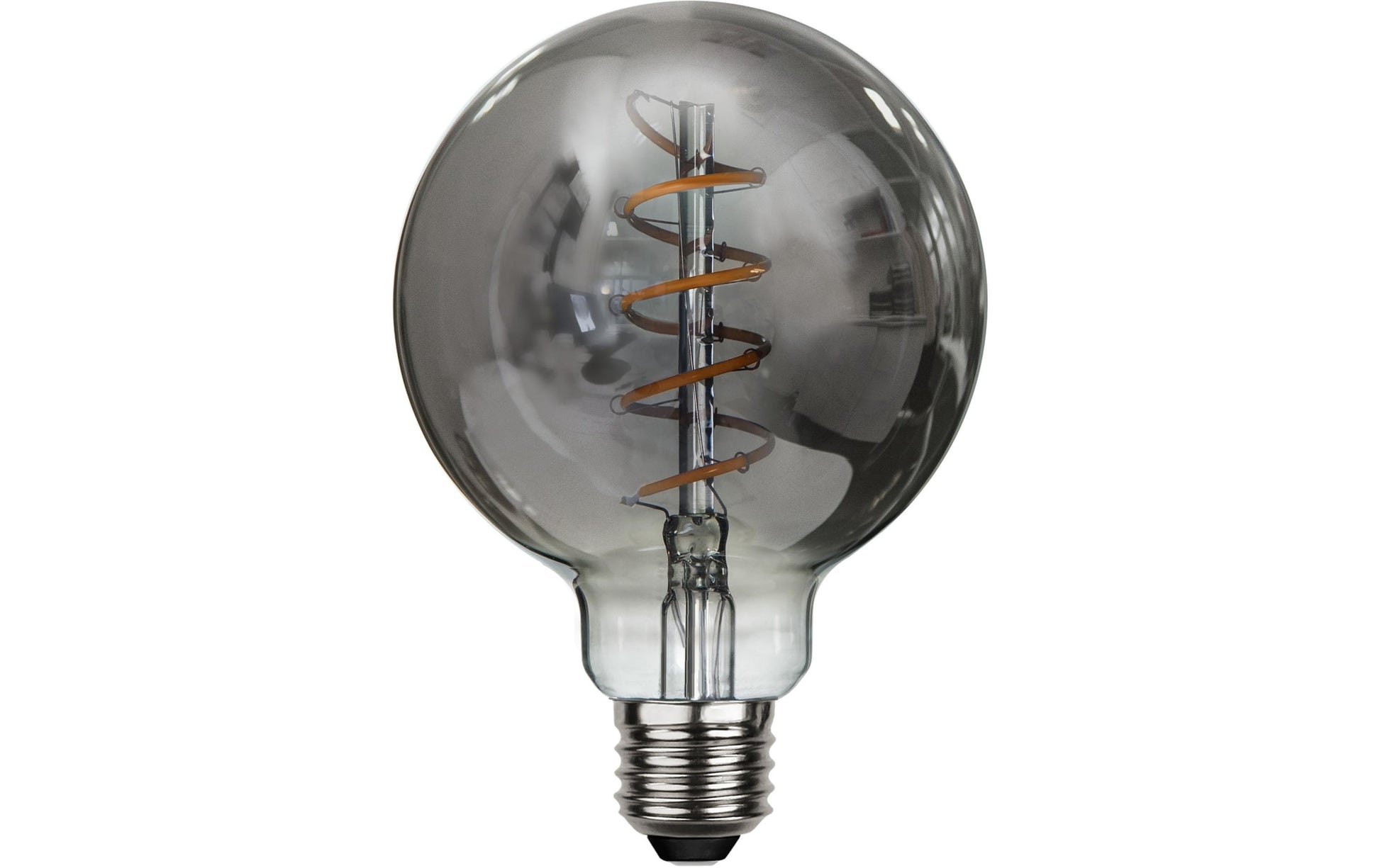 Star Trading LED-Leuchtmittel E27 G95 – Warmweiss 2100 K, 50 lm, 2 W – dimmbar – 1 Stk. – getöntes Glas