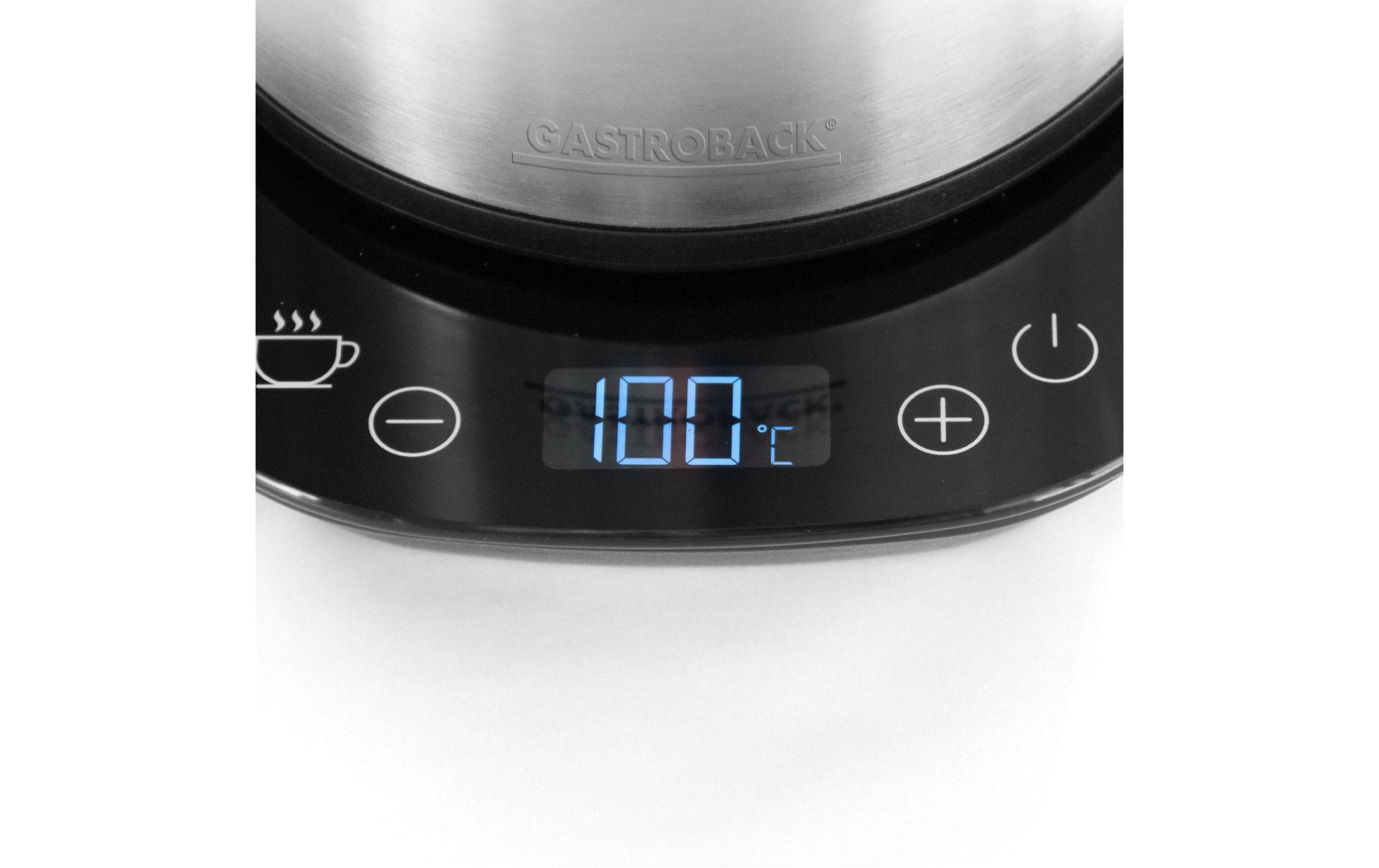 Gastroback Wasserkocher – 1,7 l, mit Temperaturwahl, Warmhaltefunktion, Edelstahl